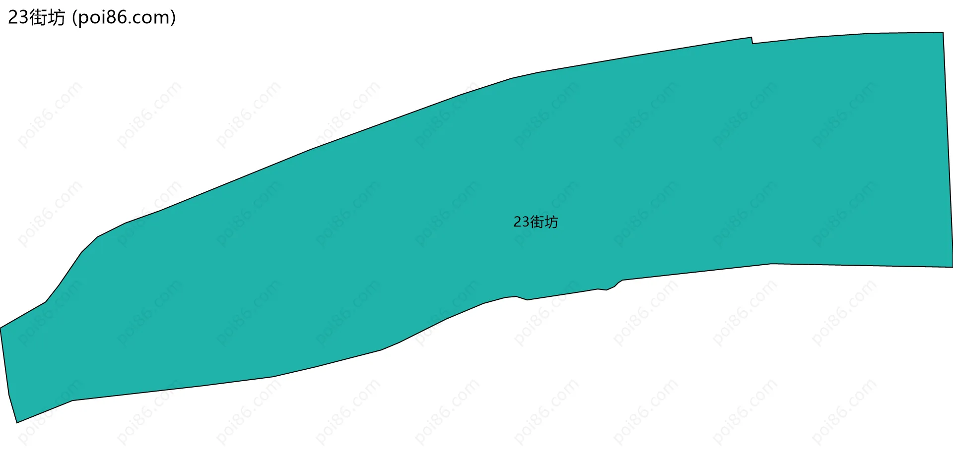 23街坊边界地图
