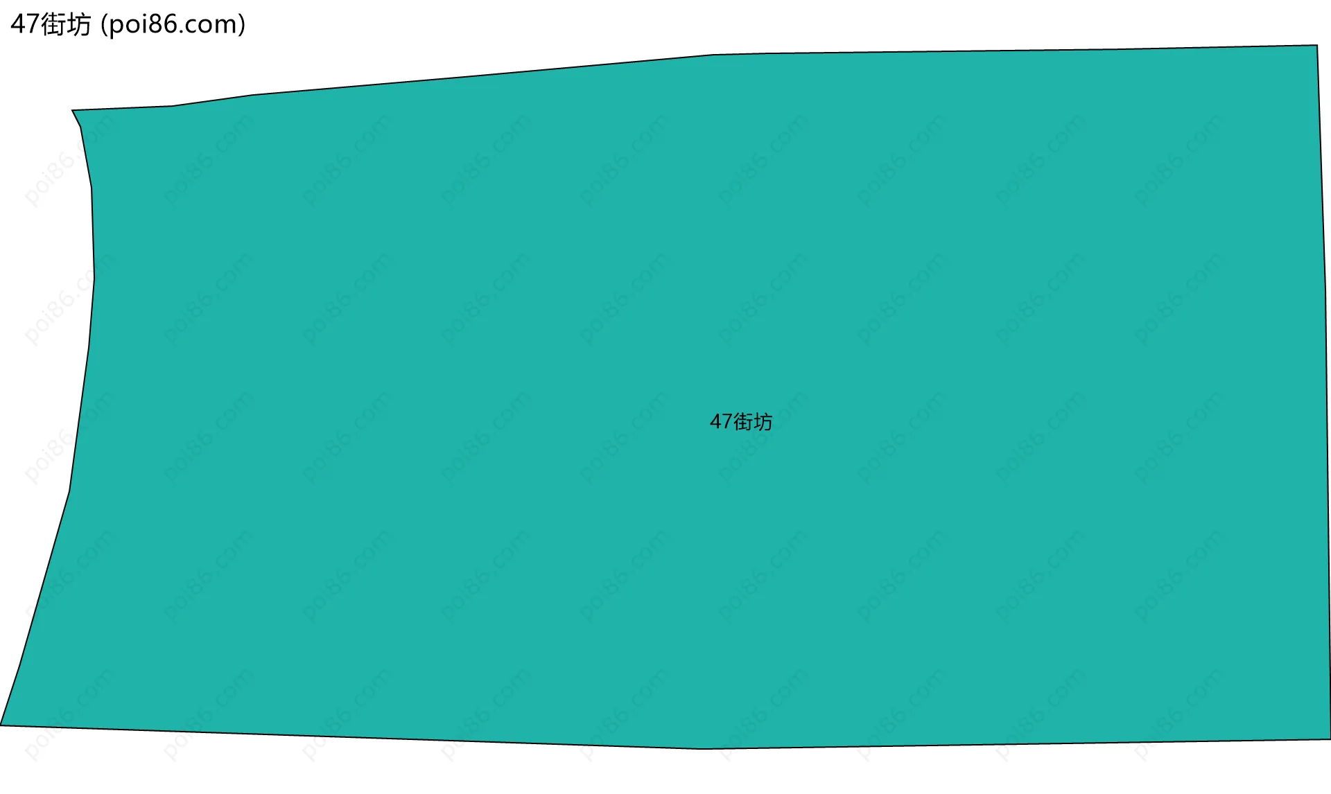 47街坊边界地图