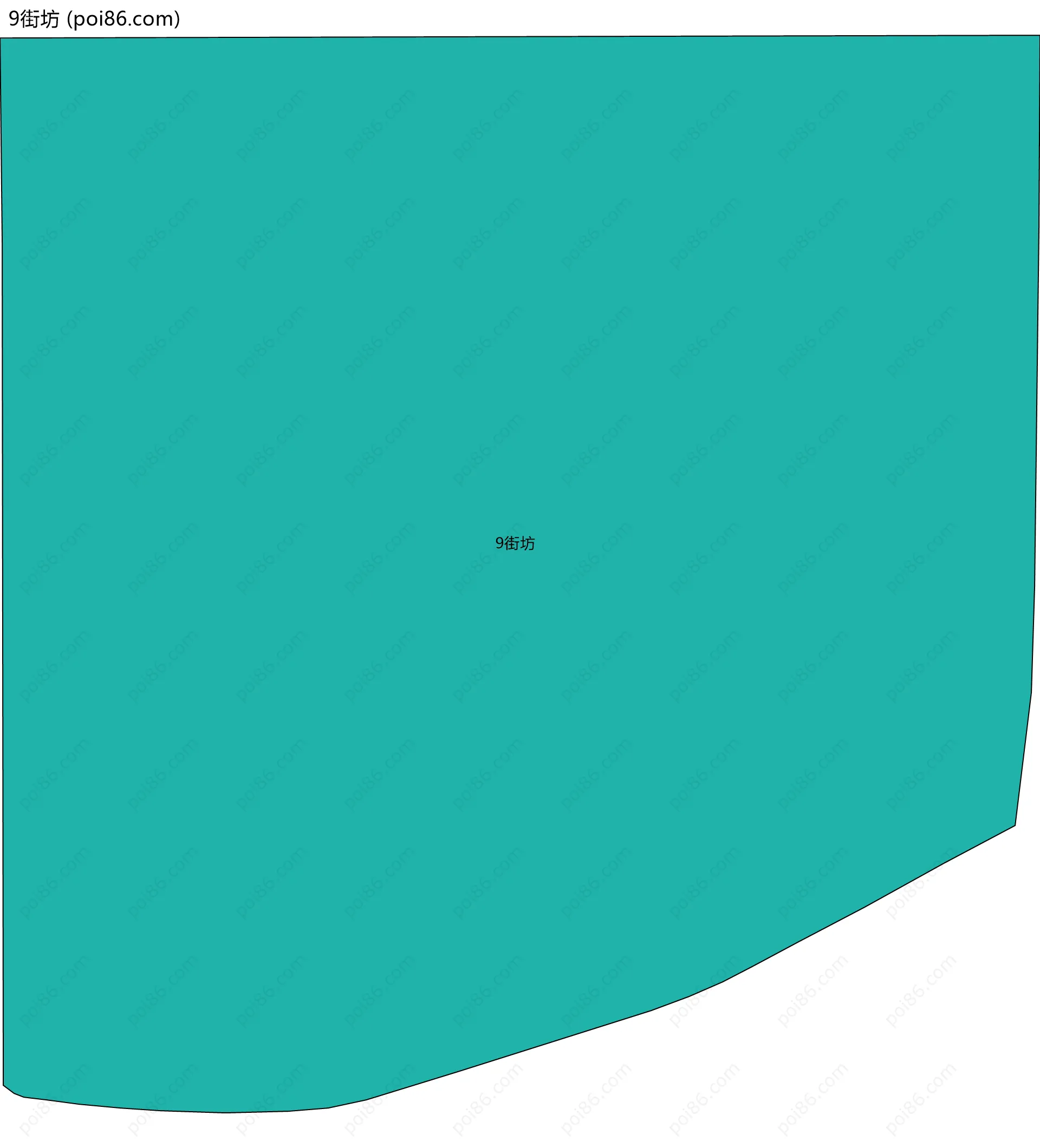 9街坊边界地图