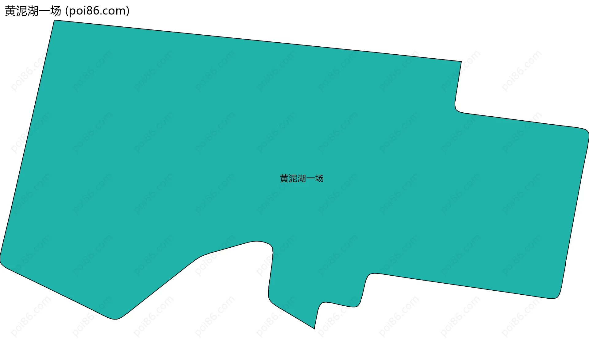 黄泥湖一场边界地图