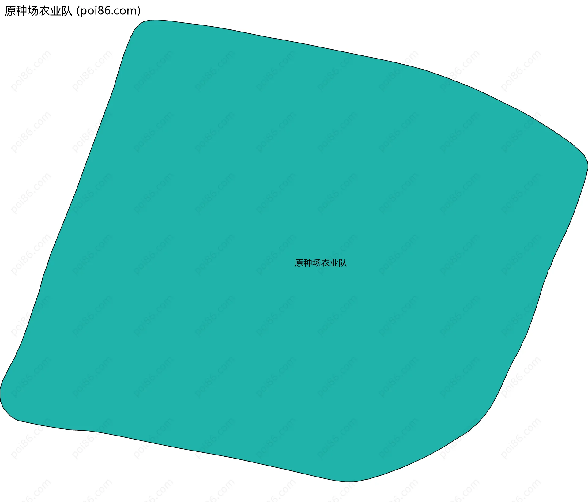 原种场农业队边界地图