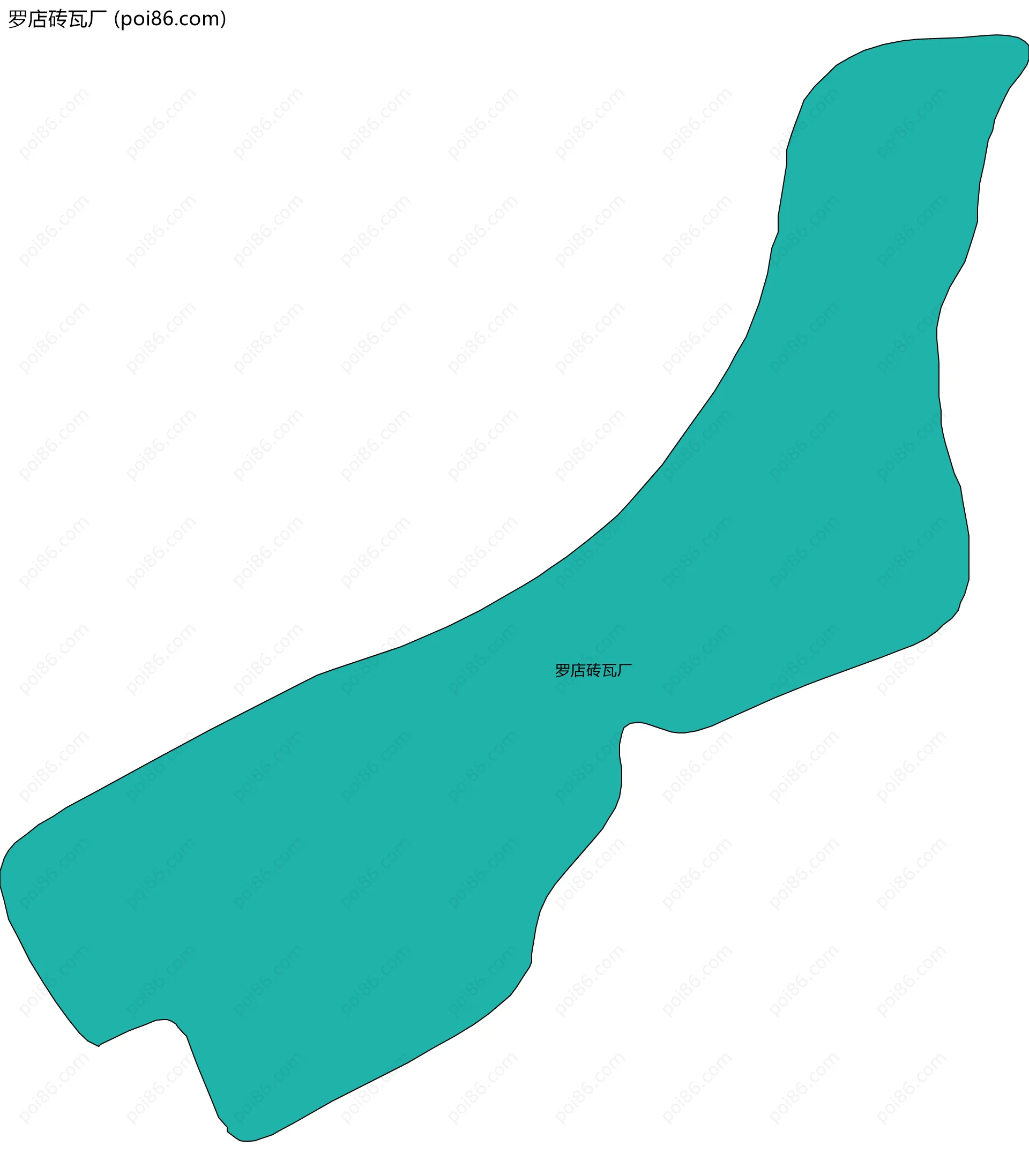 罗店砖瓦厂边界地图