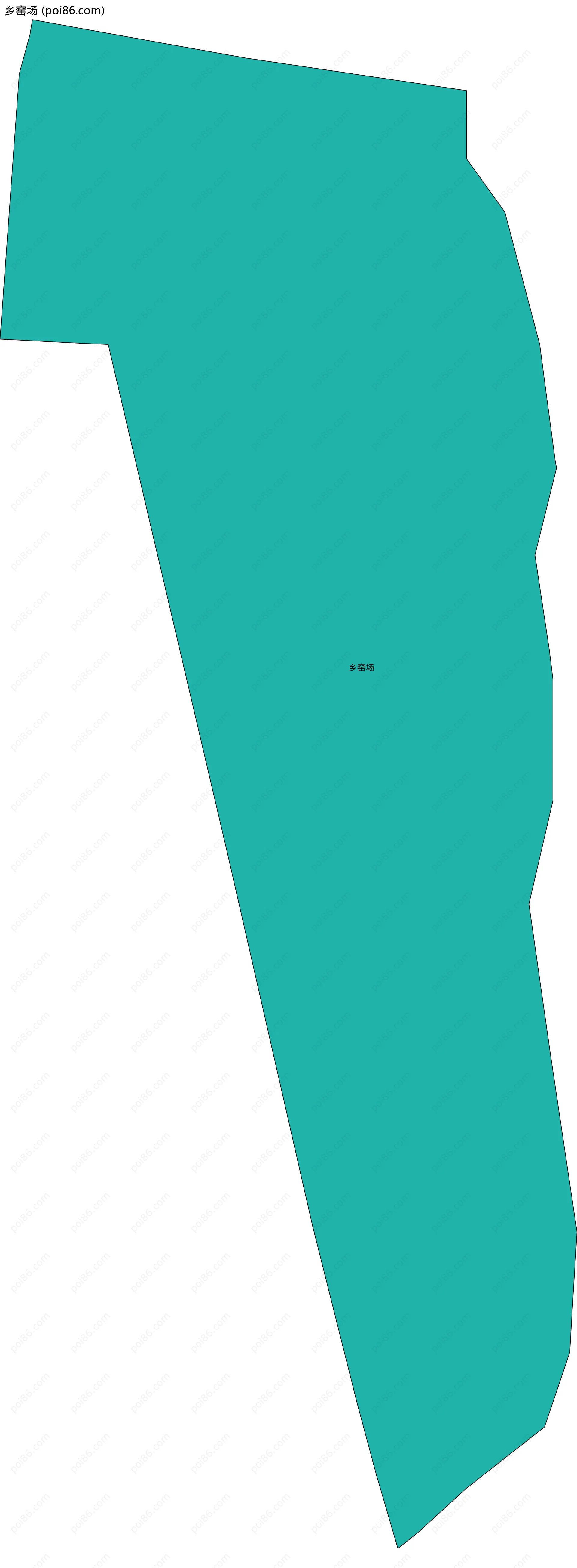 乡窑场边界地图