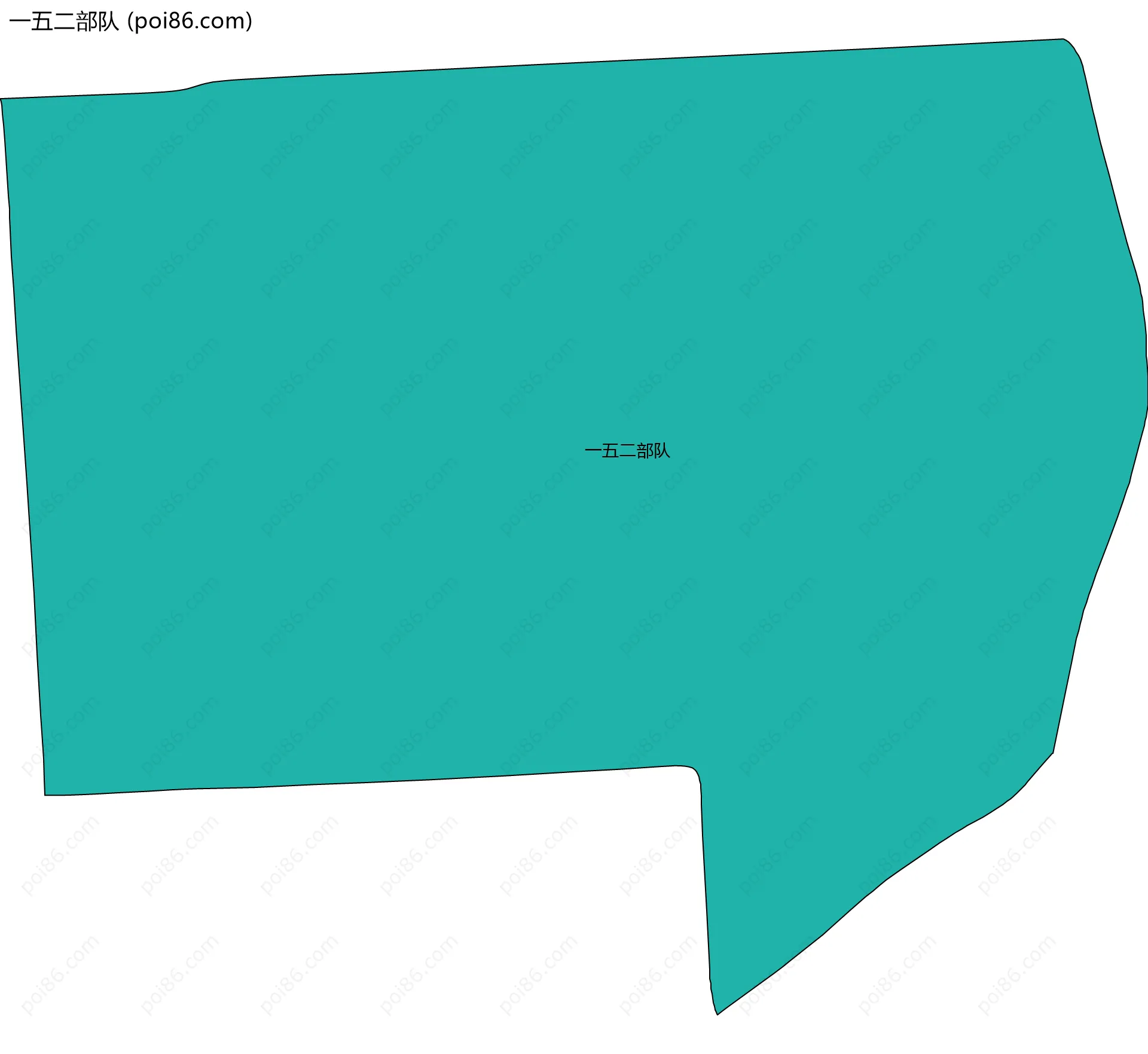 一五二部队边界地图