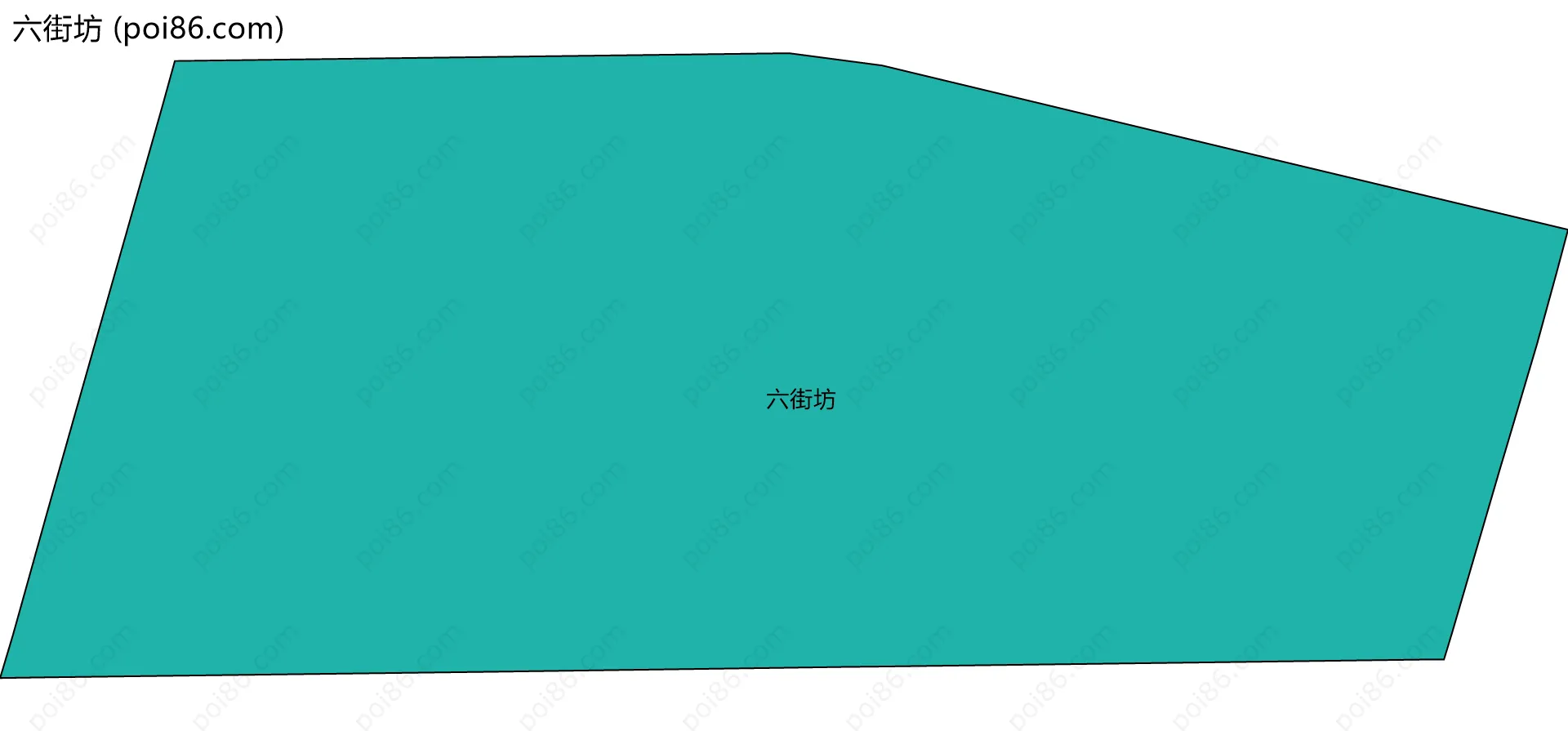 六街坊边界地图