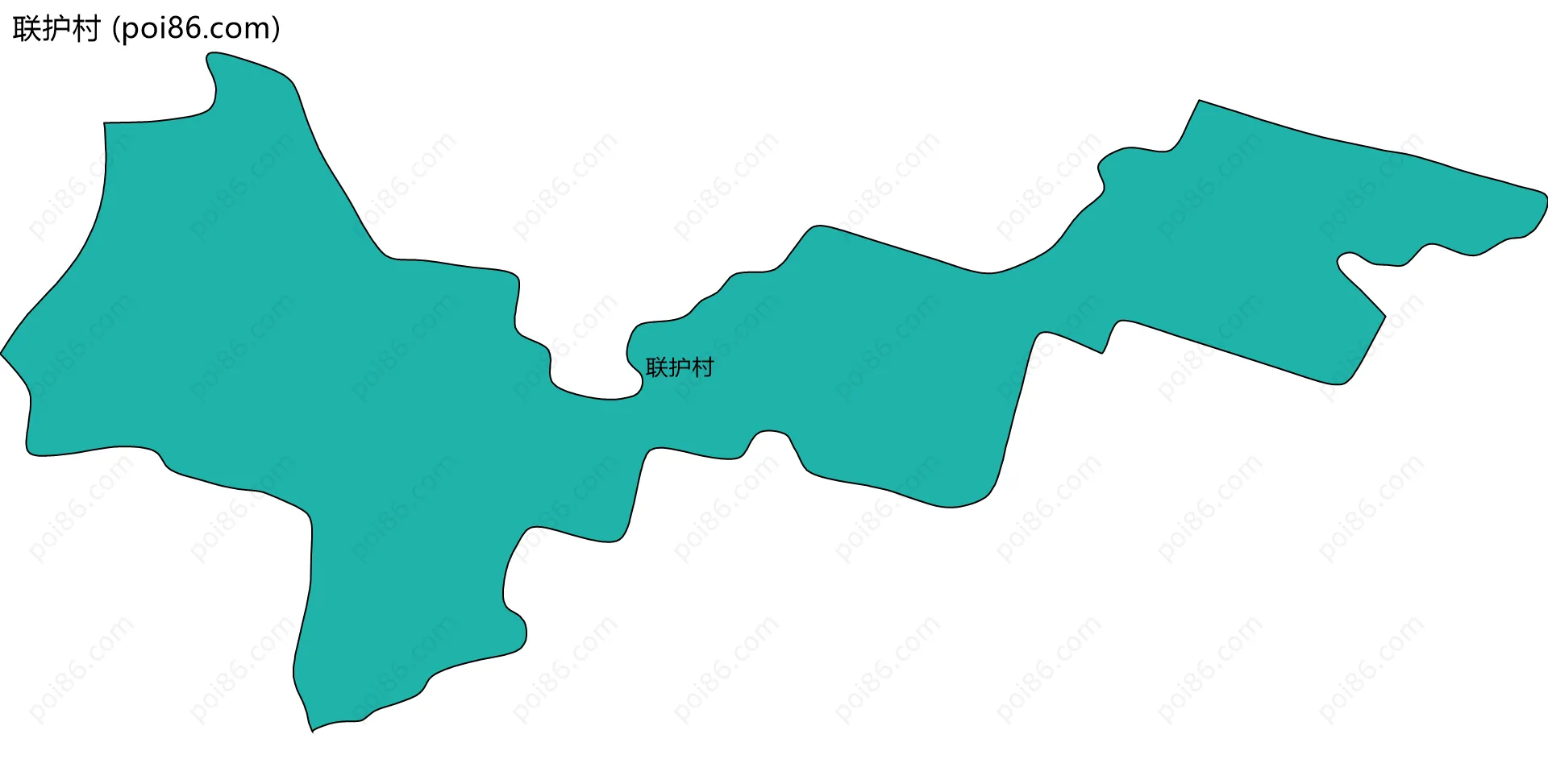 联护村边界地图