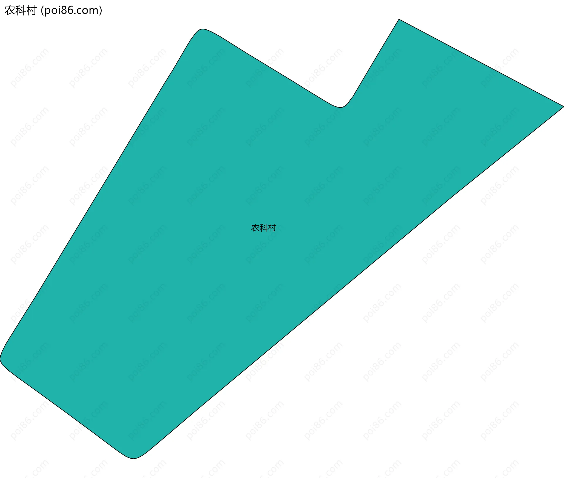 农科村边界地图