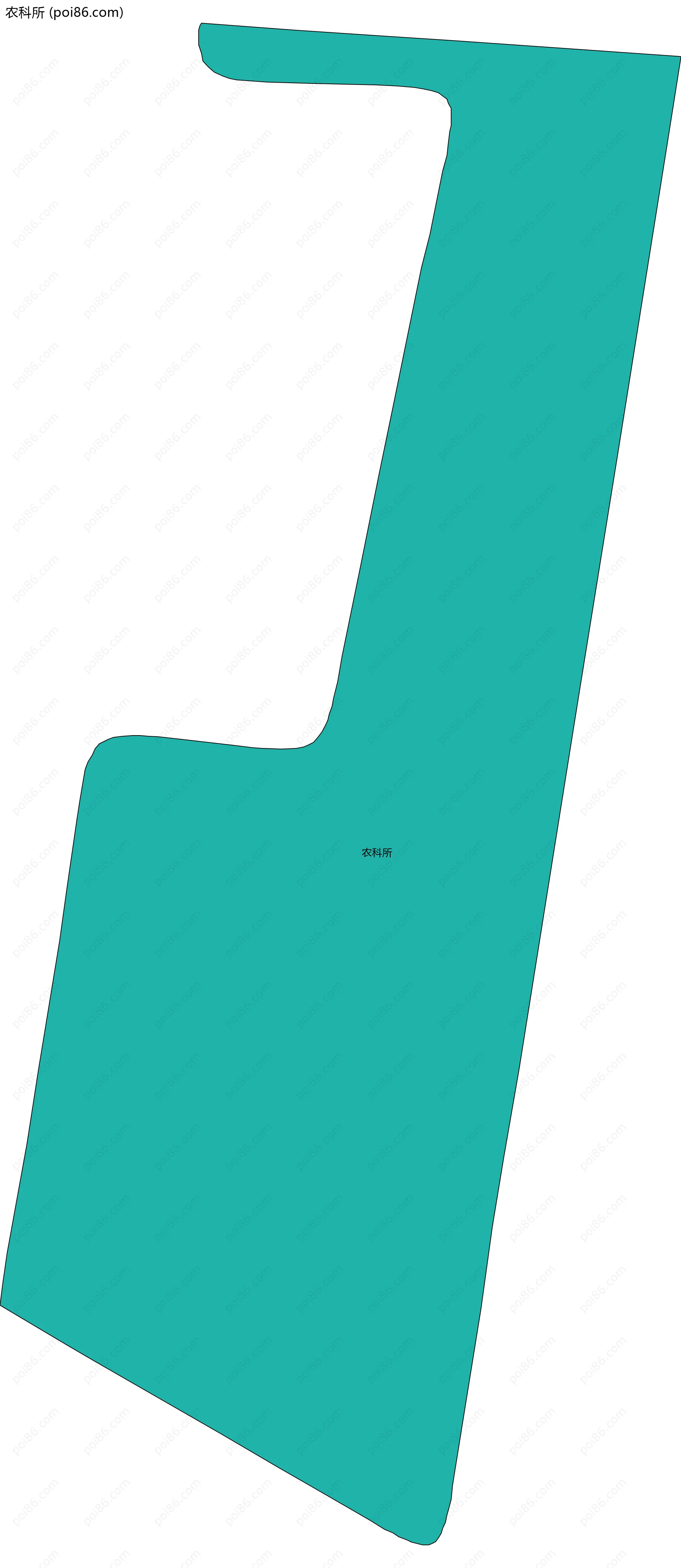 农科所边界地图