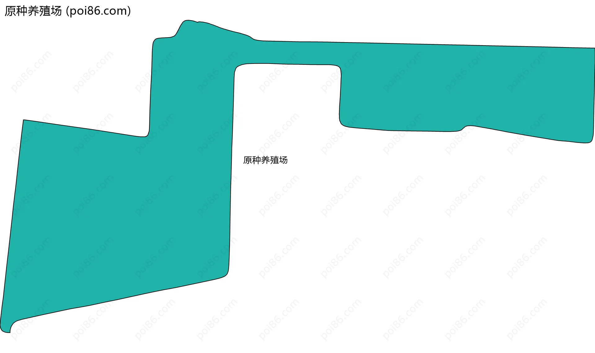 原种养殖场边界地图