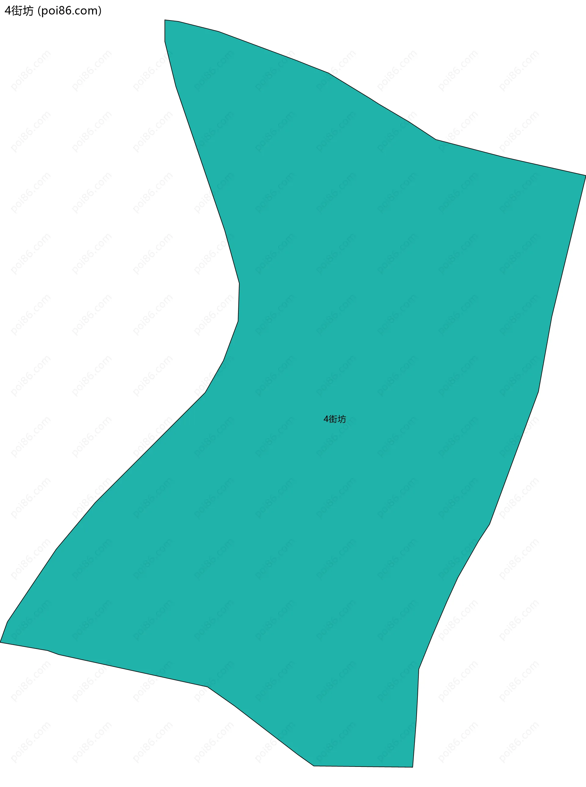 4街坊边界地图