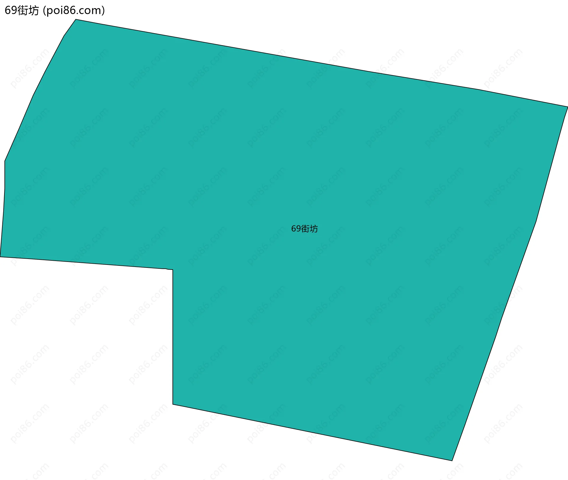 69街坊边界地图