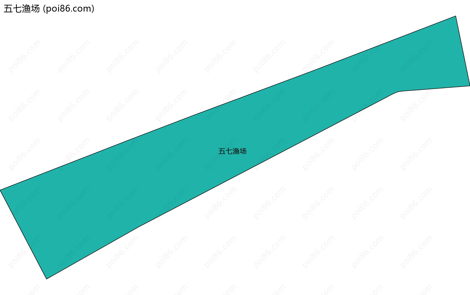 五七渔场边界地图