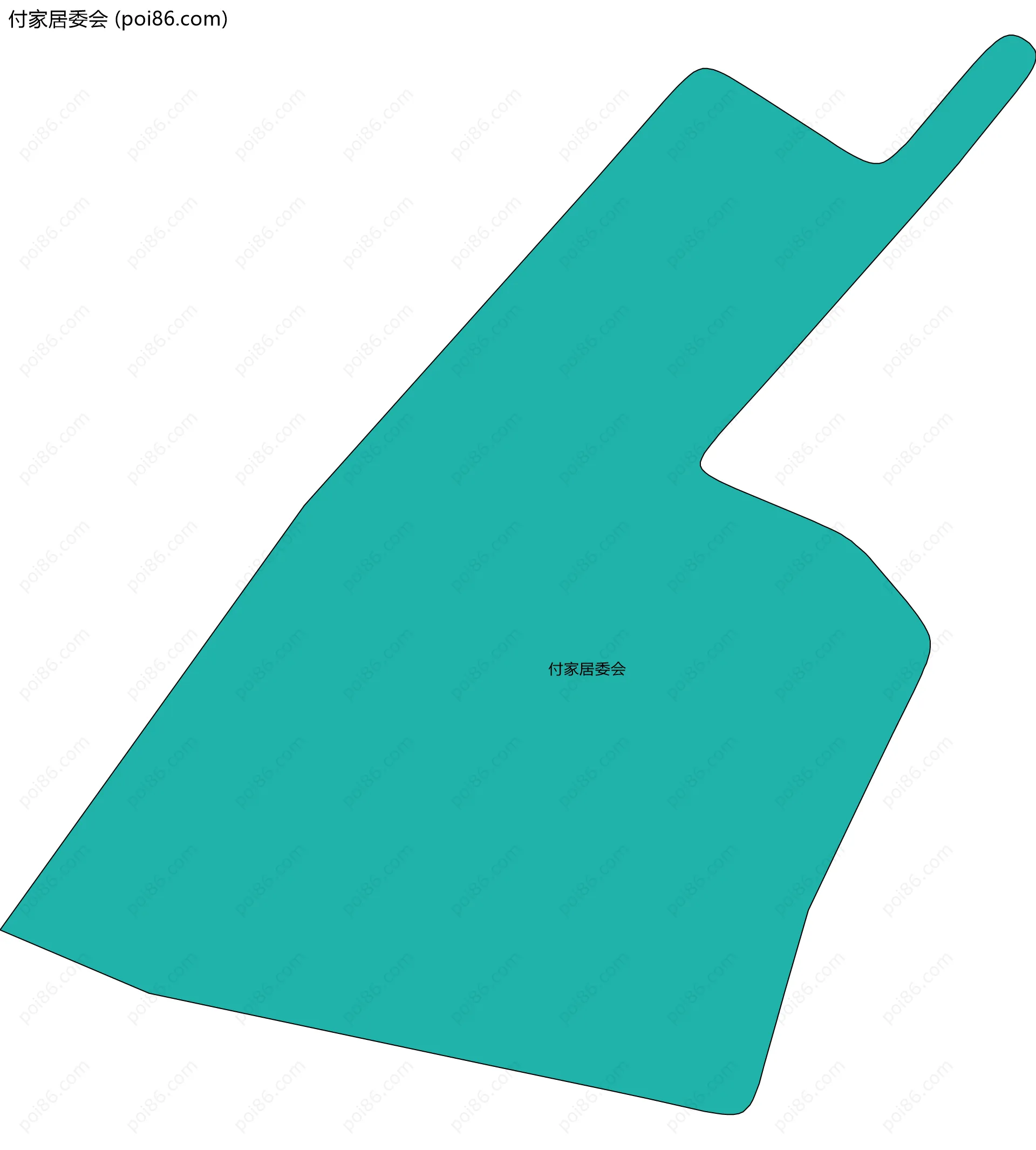 付家居委会边界地图