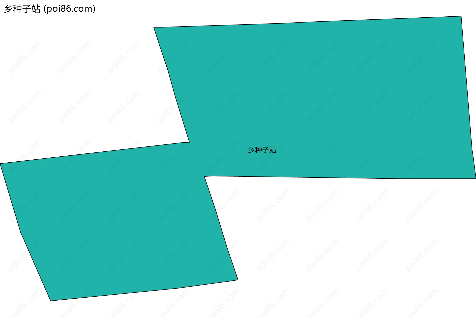 乡种子站边界地图