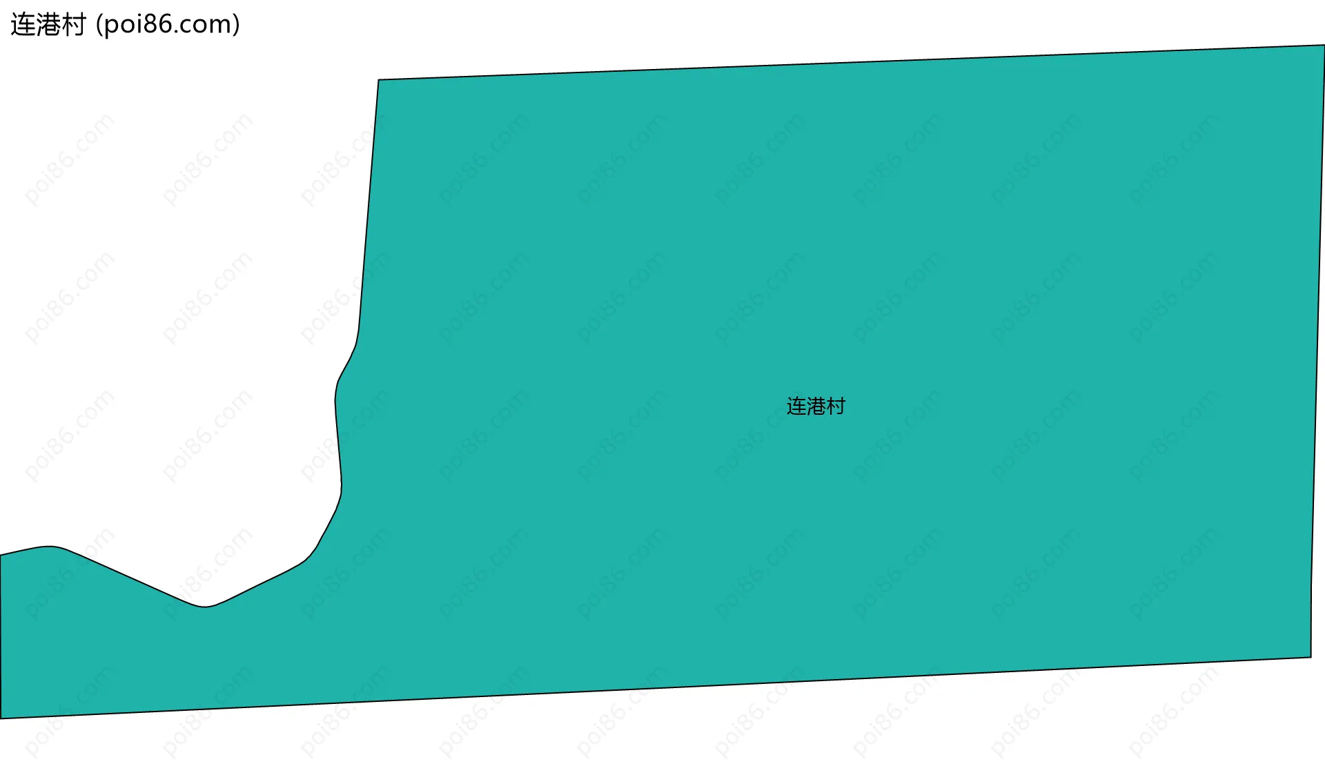 连港村边界地图