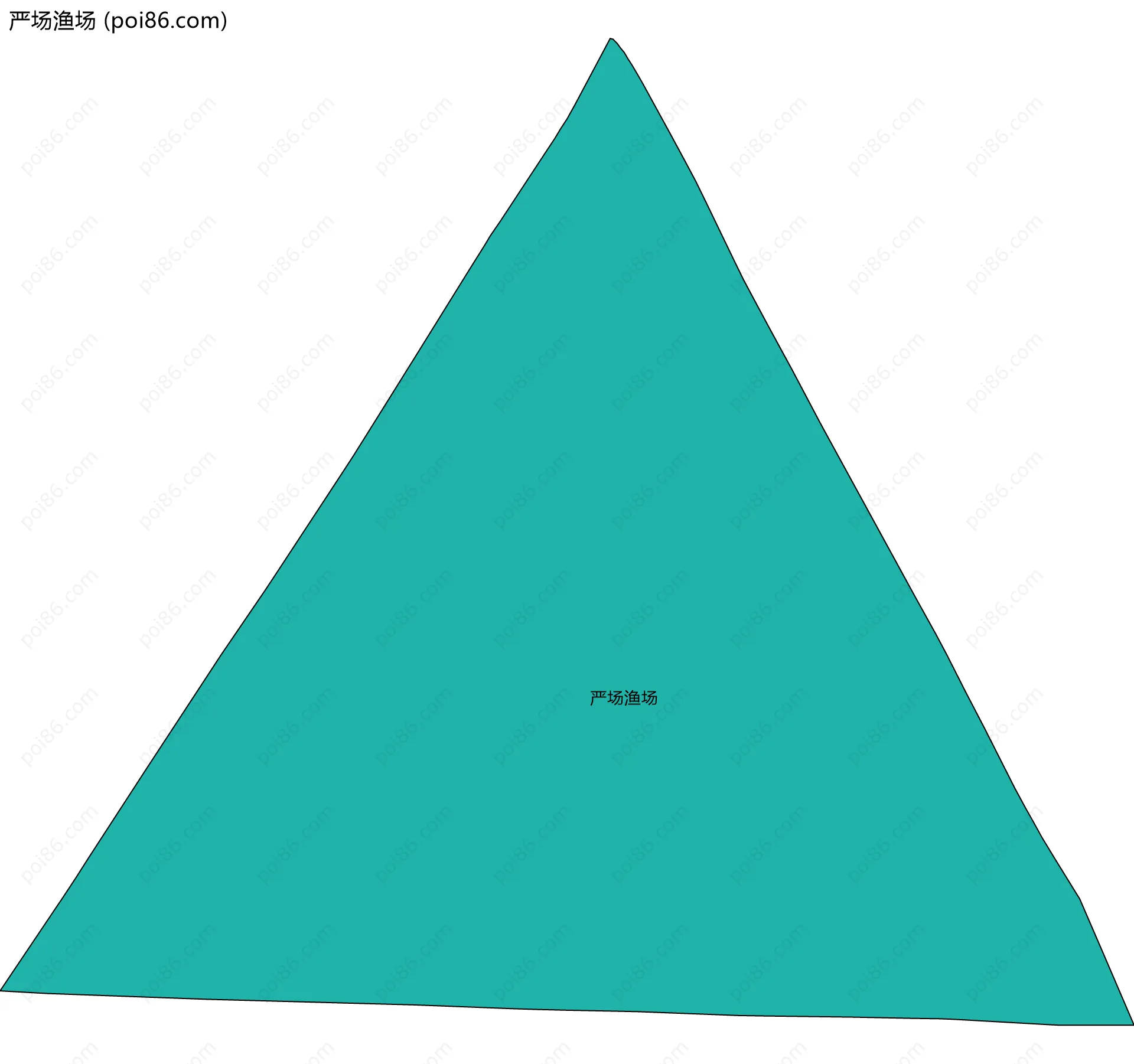 严场渔场边界地图