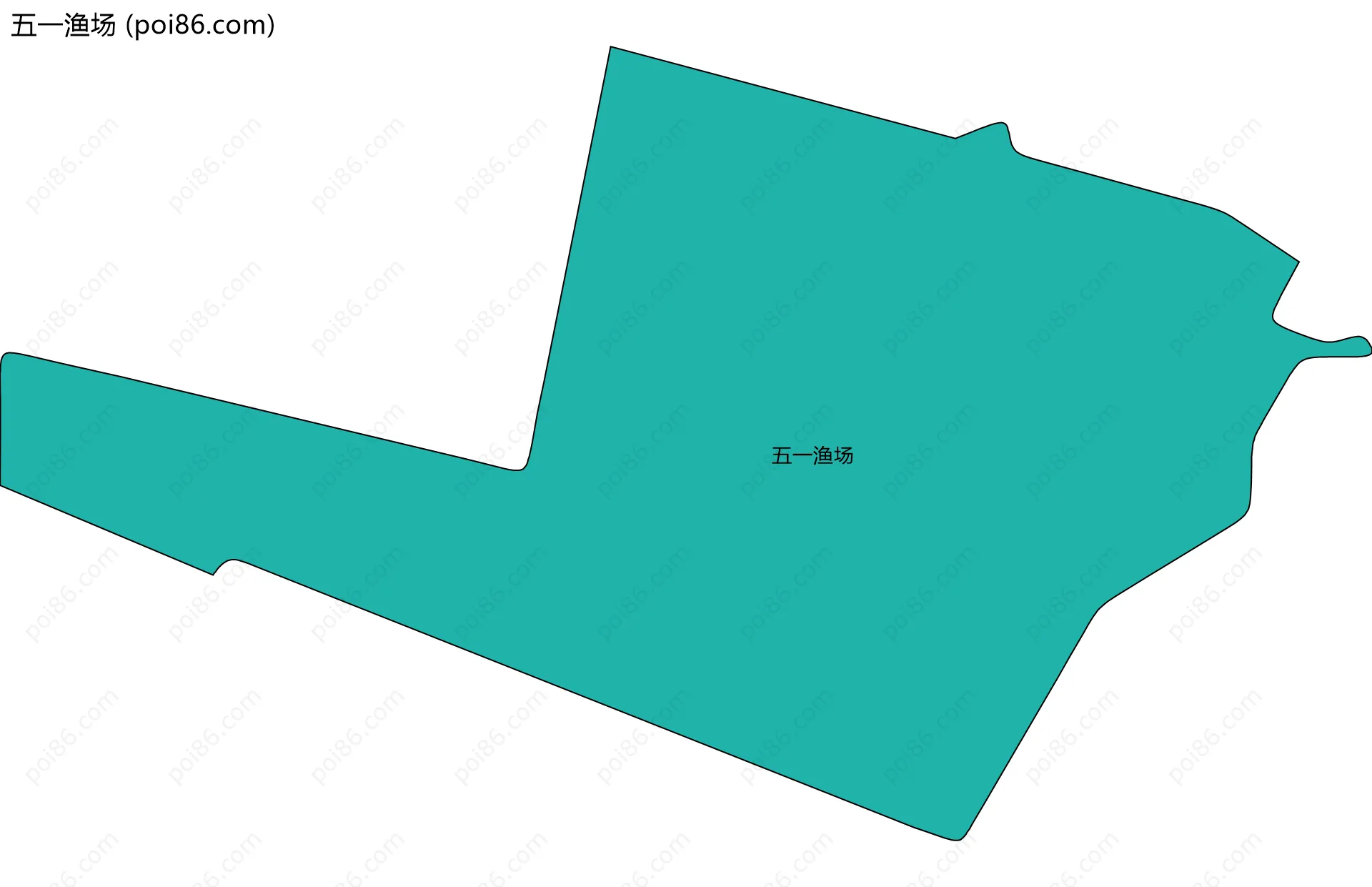 五一渔场边界地图