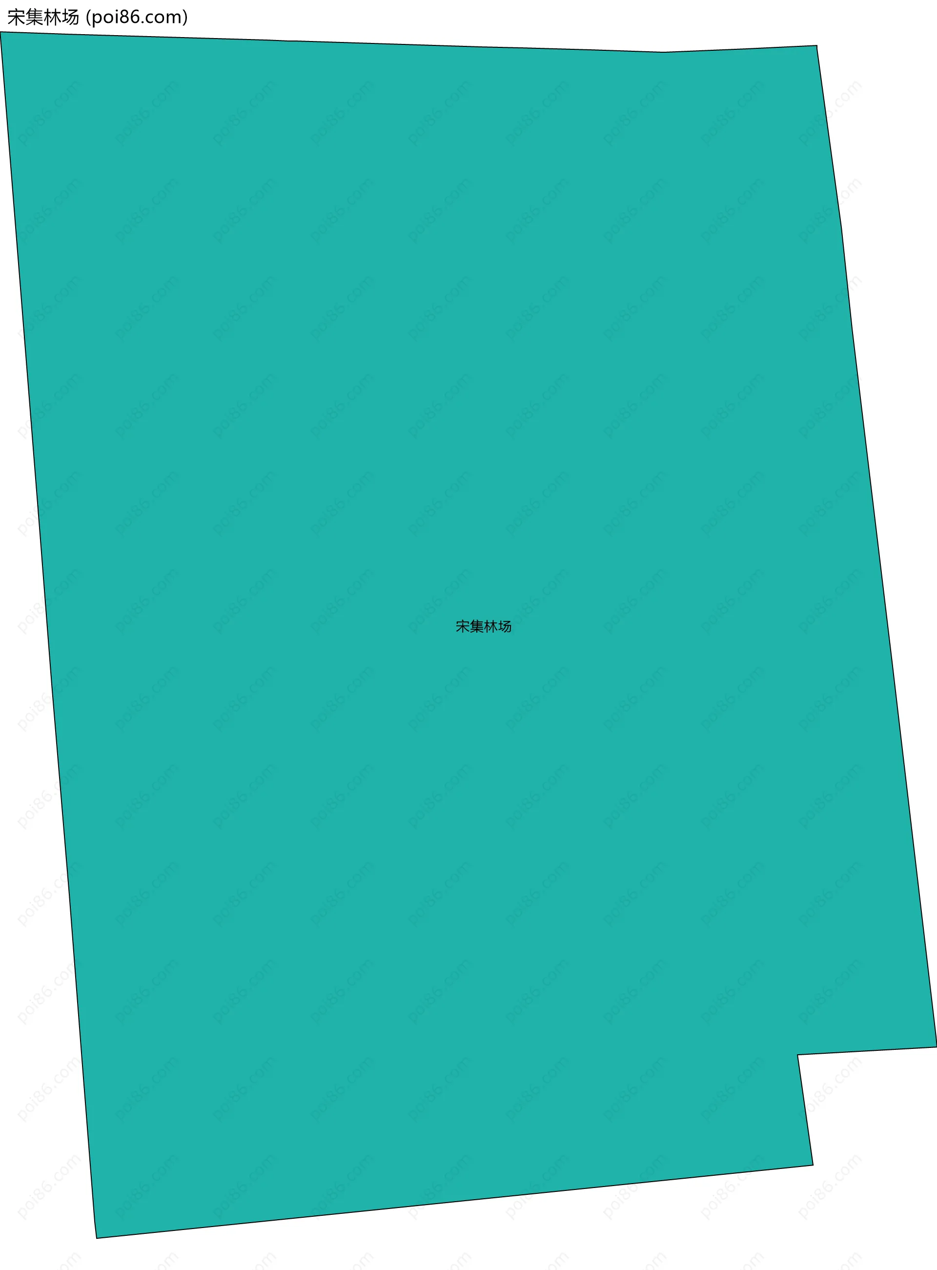 宋集林场边界地图