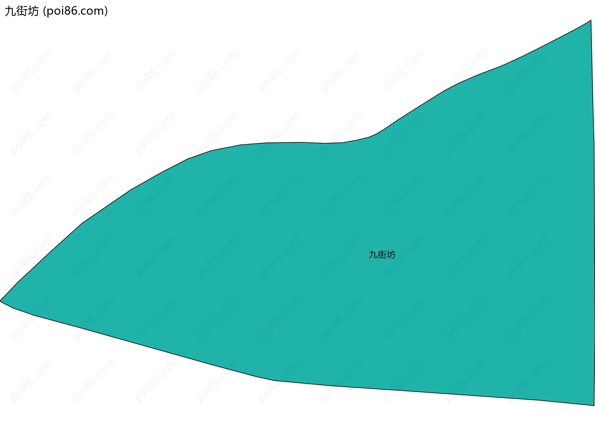 九街坊边界地图