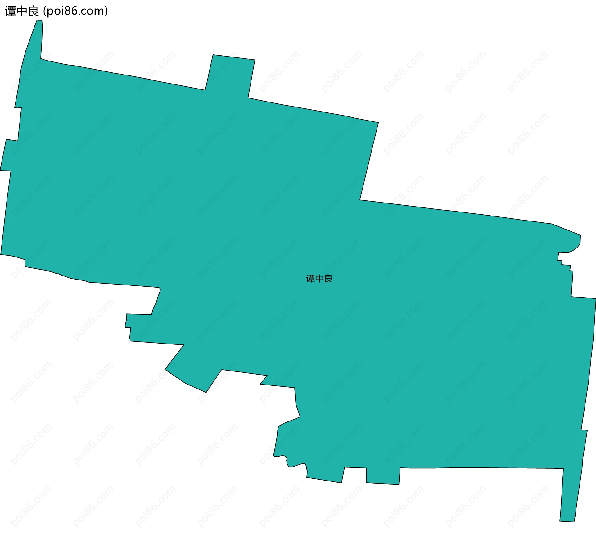 谭中良边界地图