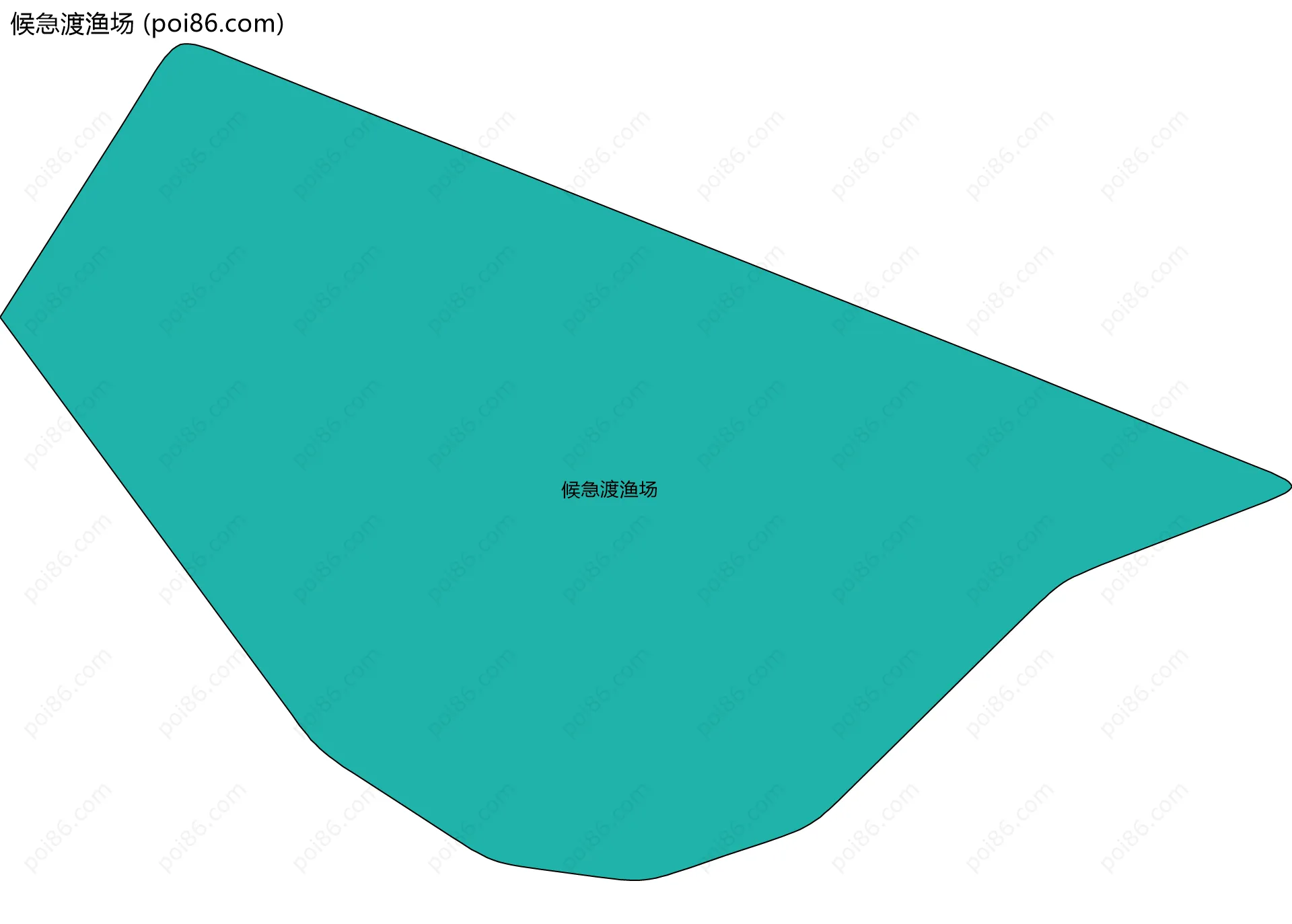 候急渡渔场边界地图