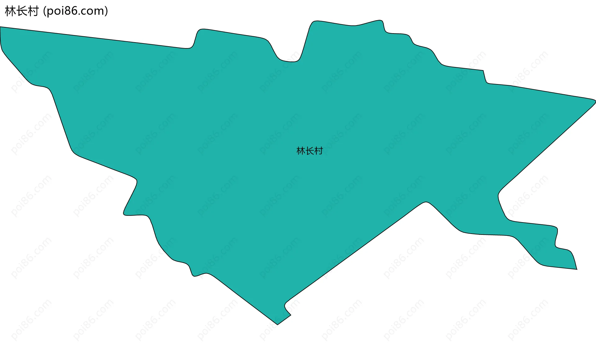 林长村边界地图