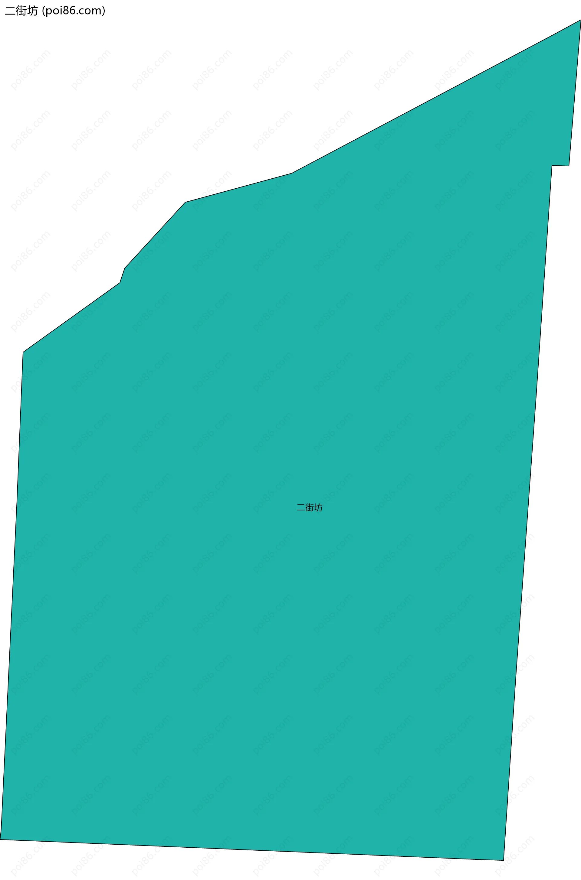 二街坊边界地图