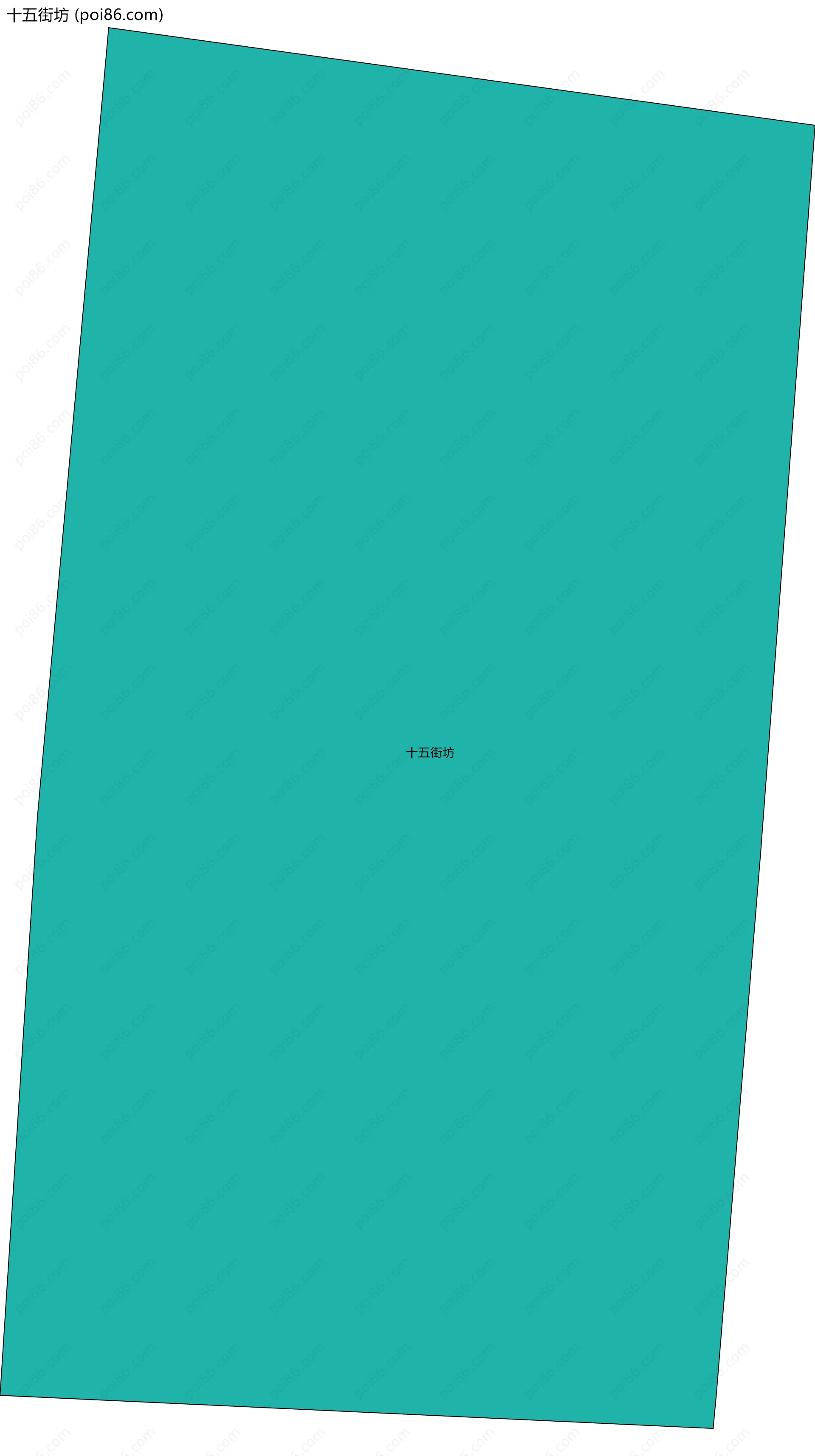 十五街坊边界地图