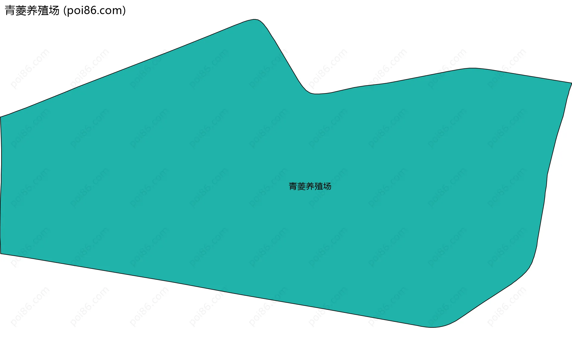 青菱养殖场边界地图