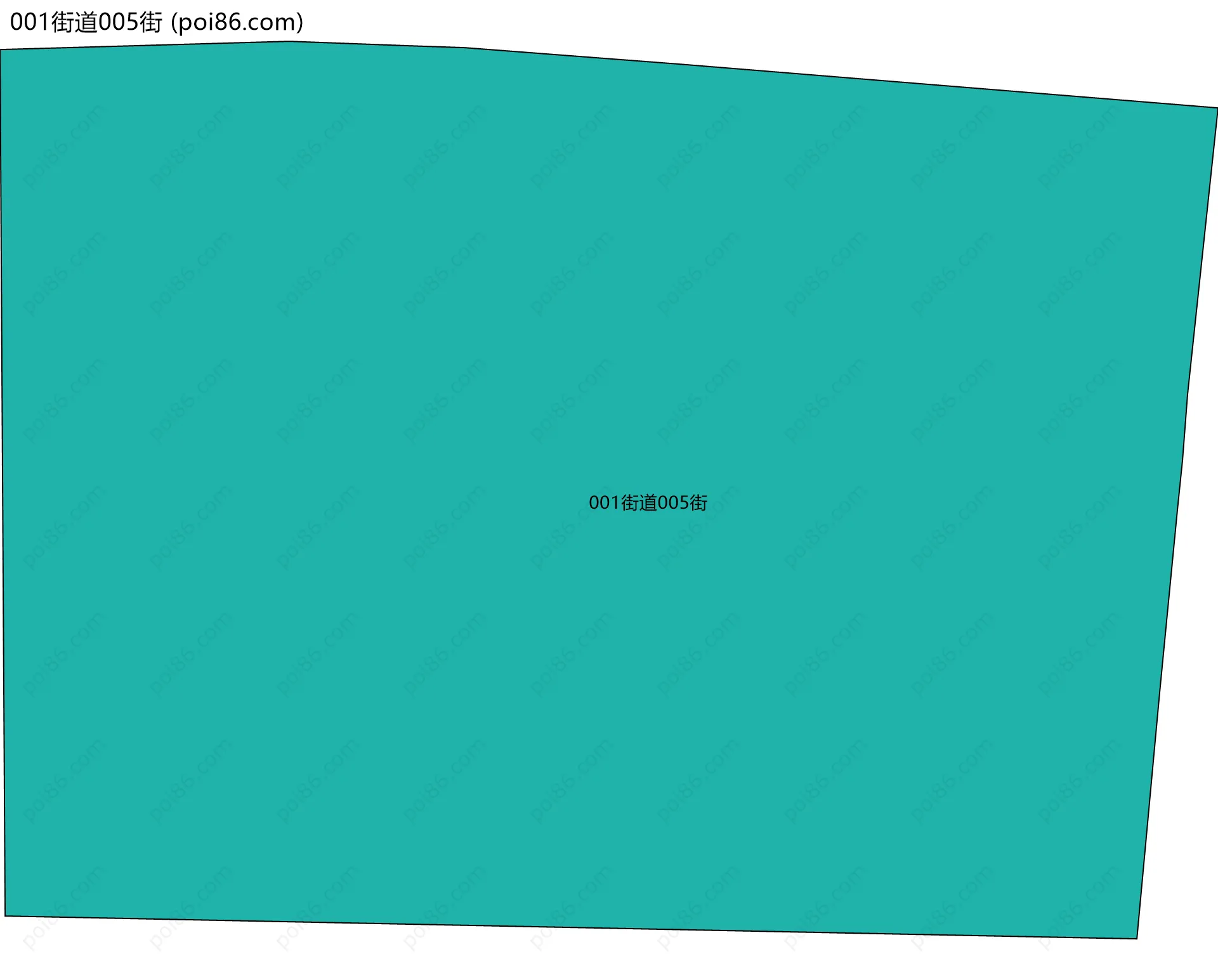 001街道005街边界地图