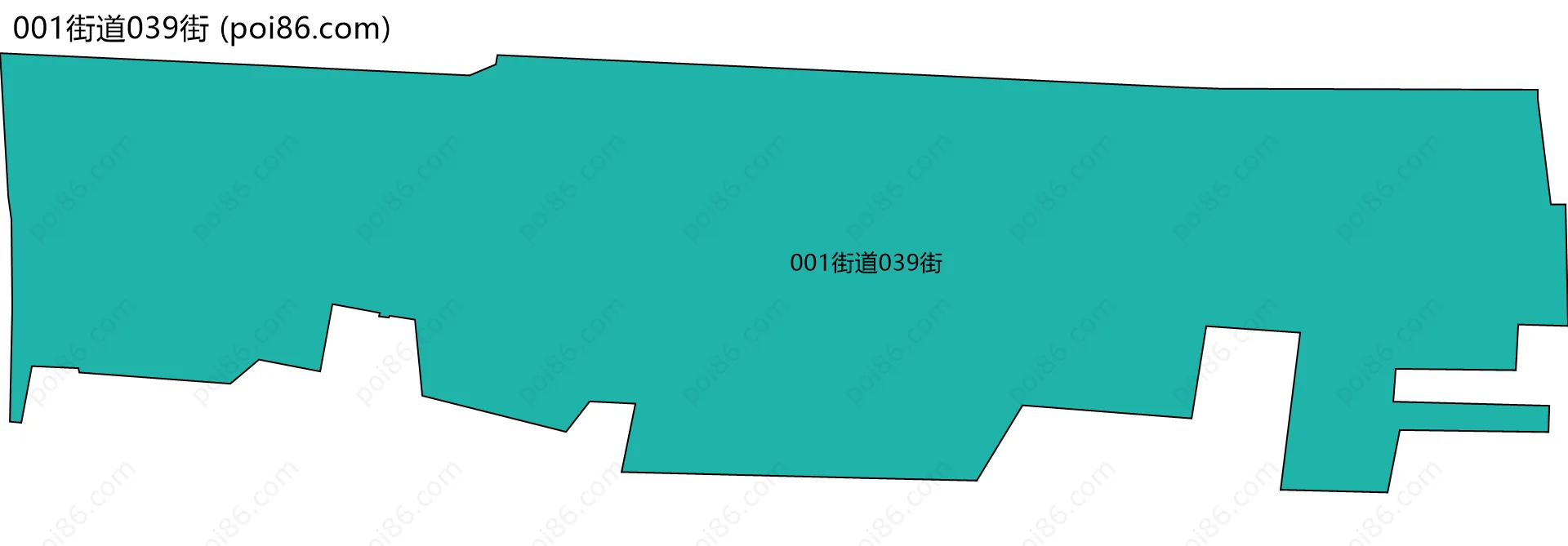 001街道039街边界地图