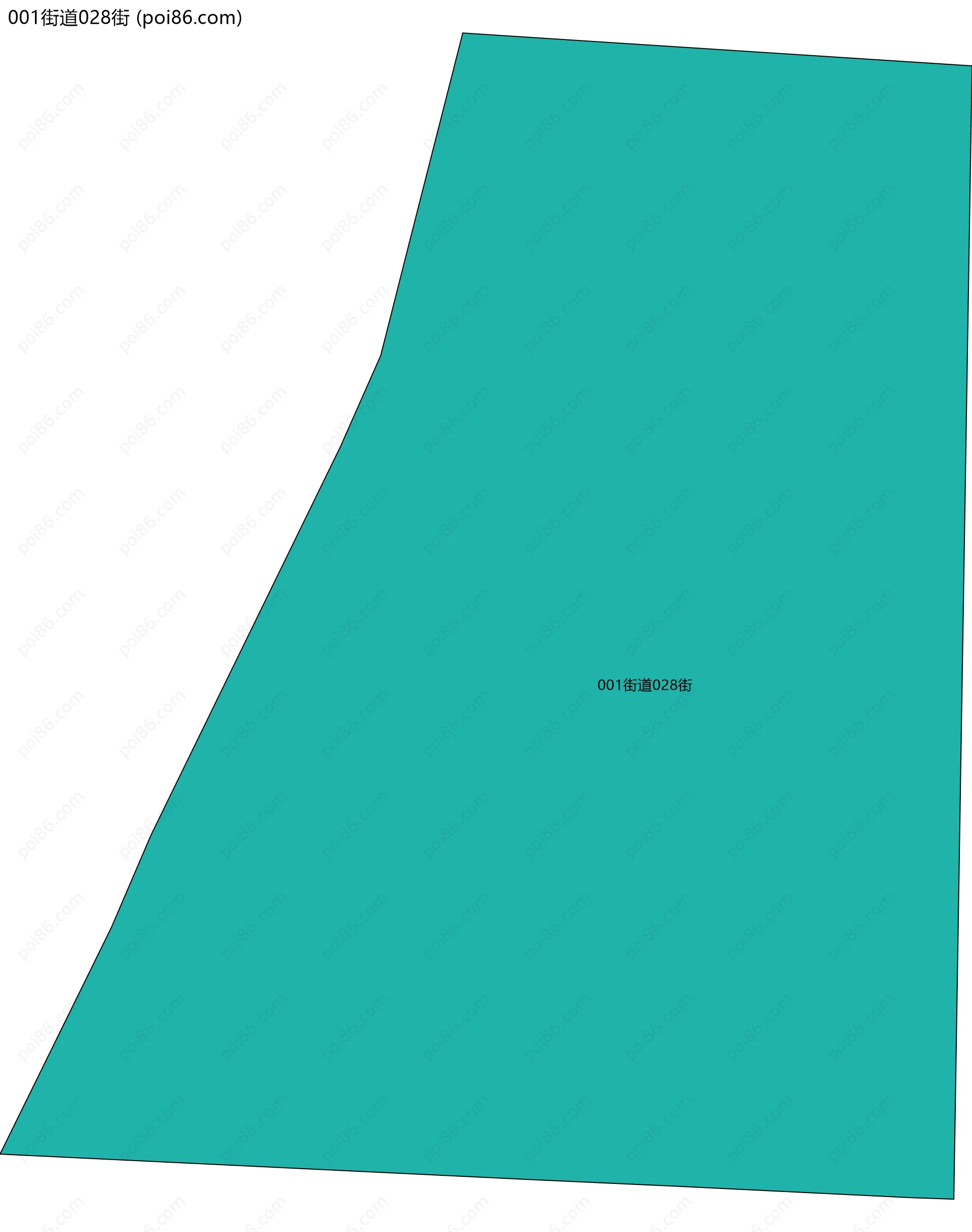 001街道028街边界地图
