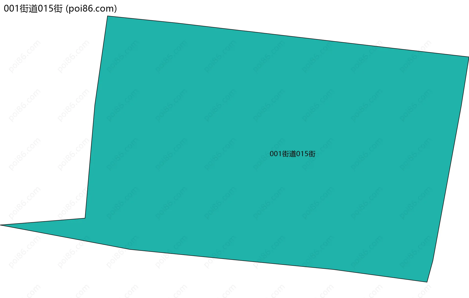 001街道015街边界地图