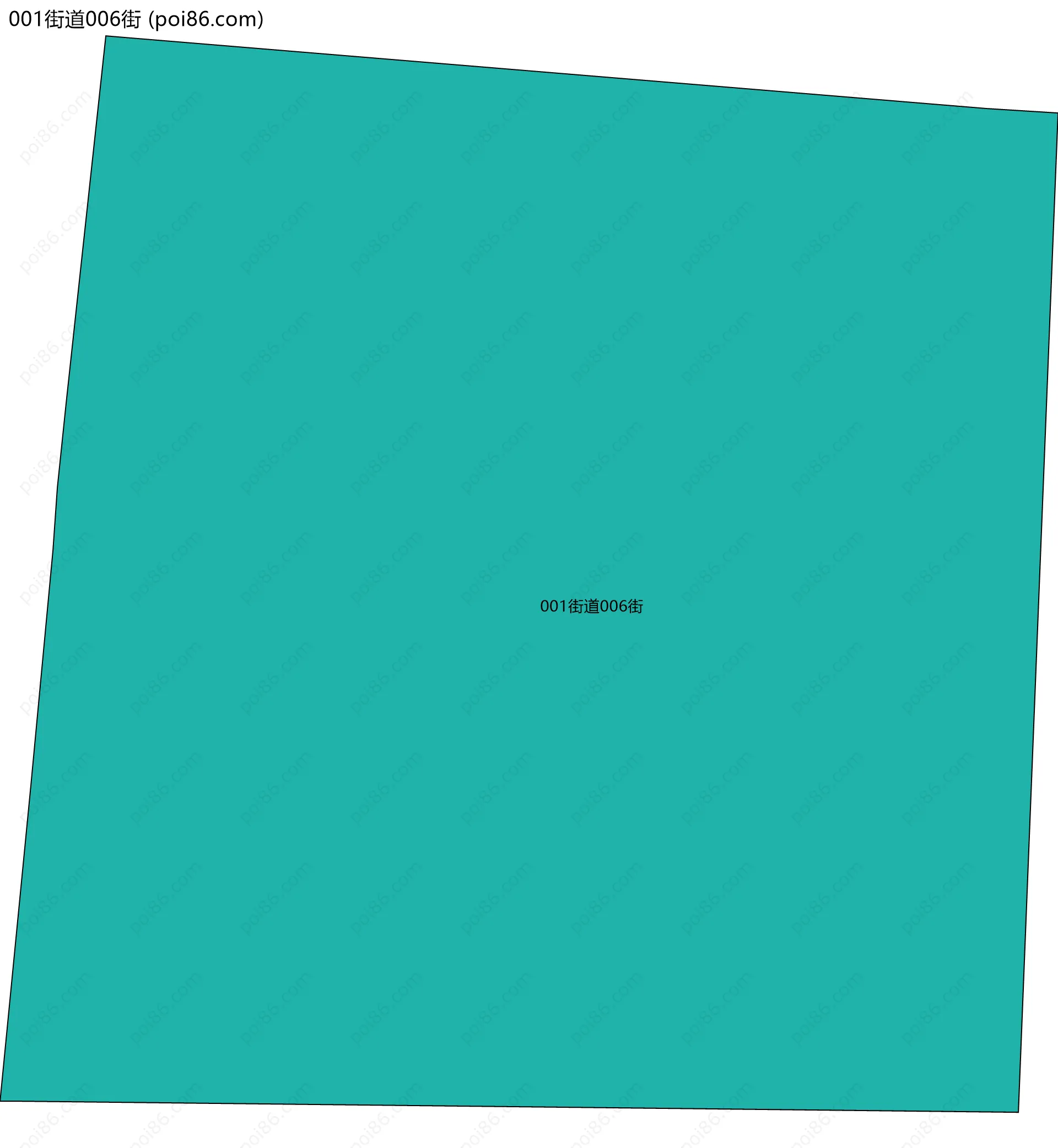 001街道006街边界地图