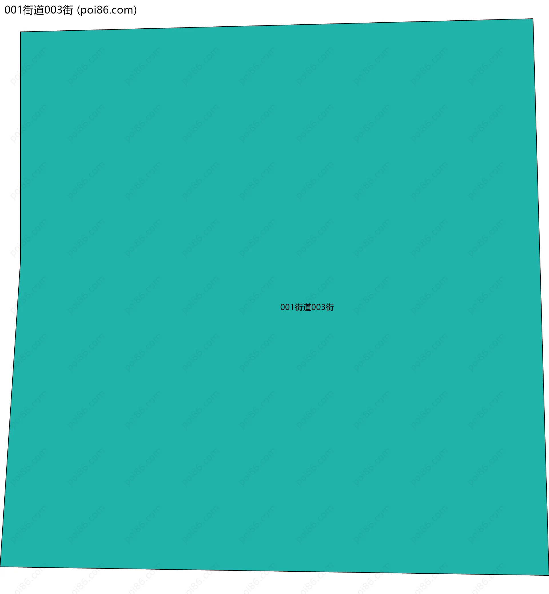 001街道003街边界地图