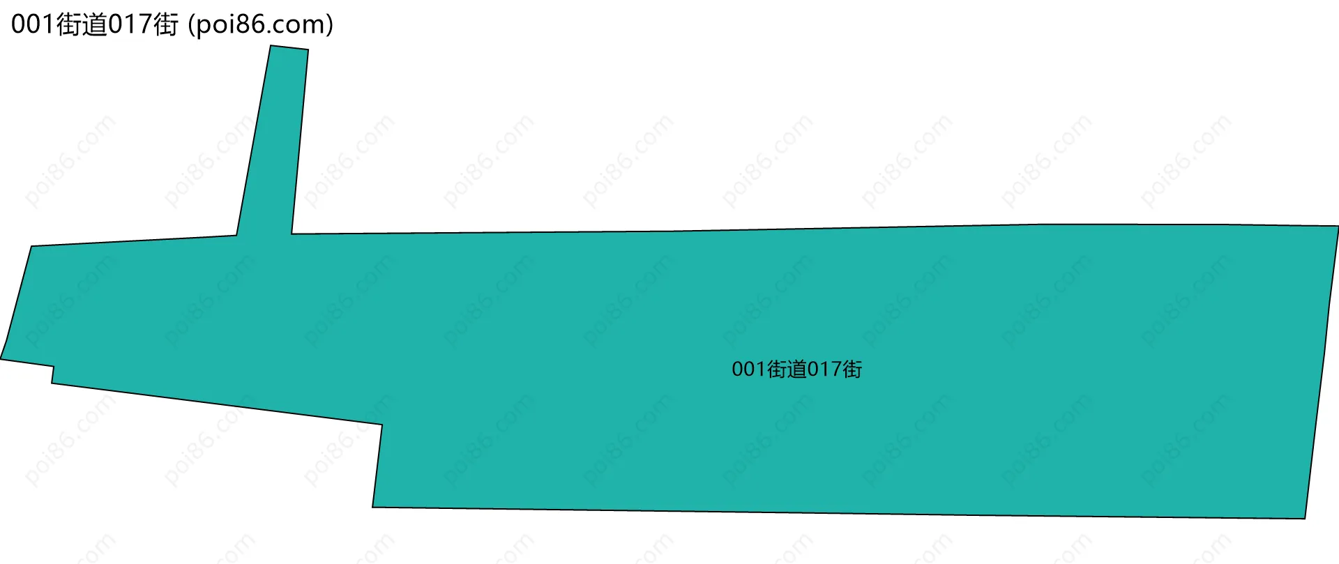 001街道017街边界地图