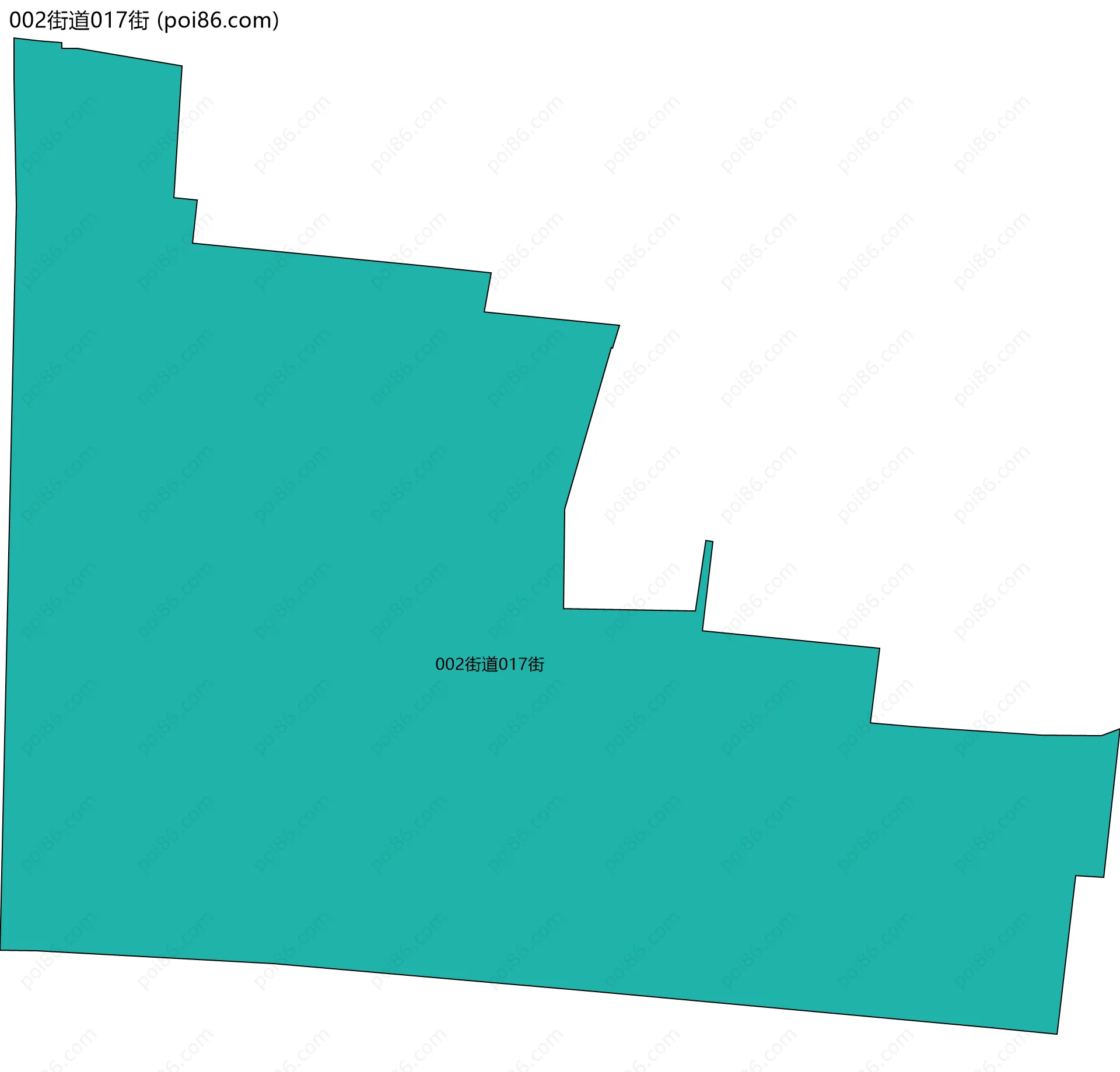002街道017街边界地图