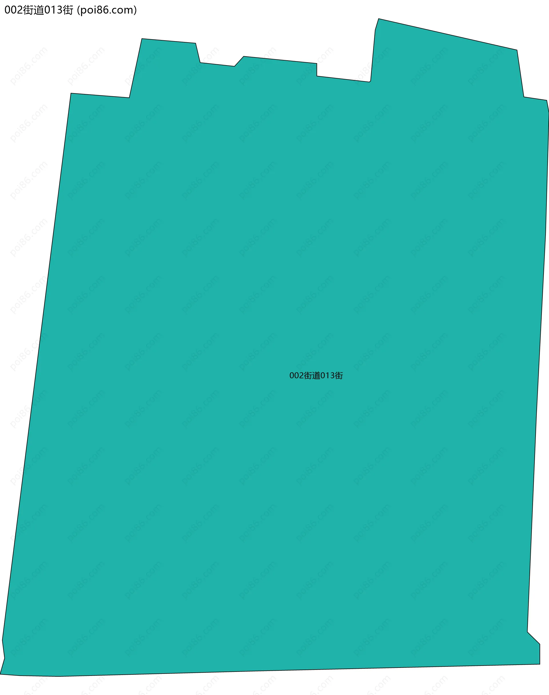 002街道013街边界地图