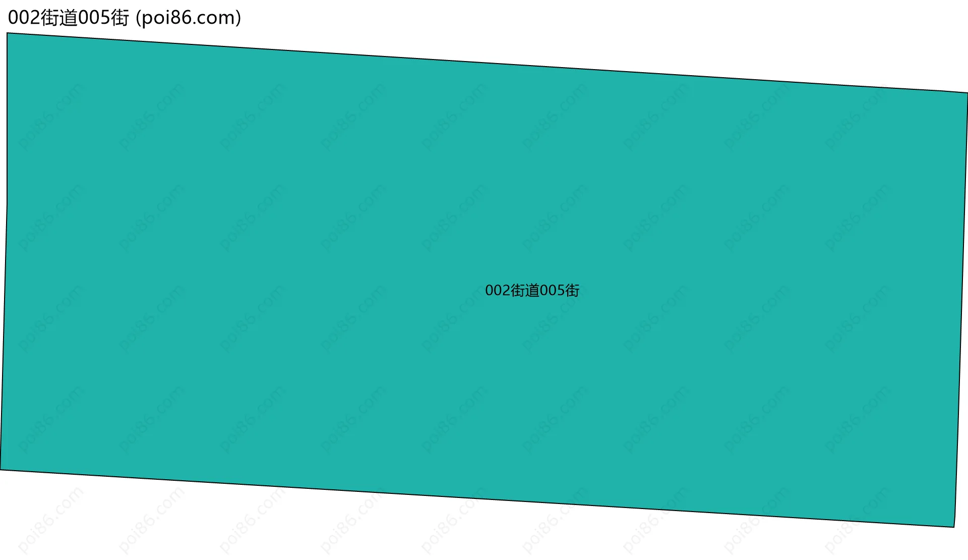 002街道005街边界地图