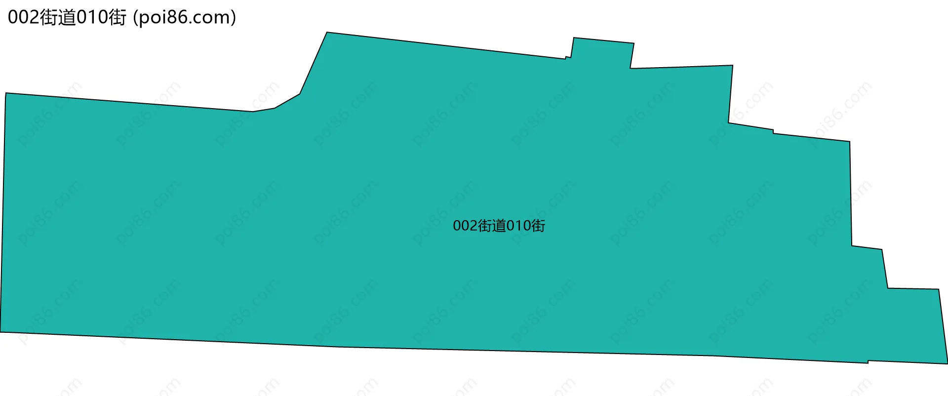 002街道010街边界地图