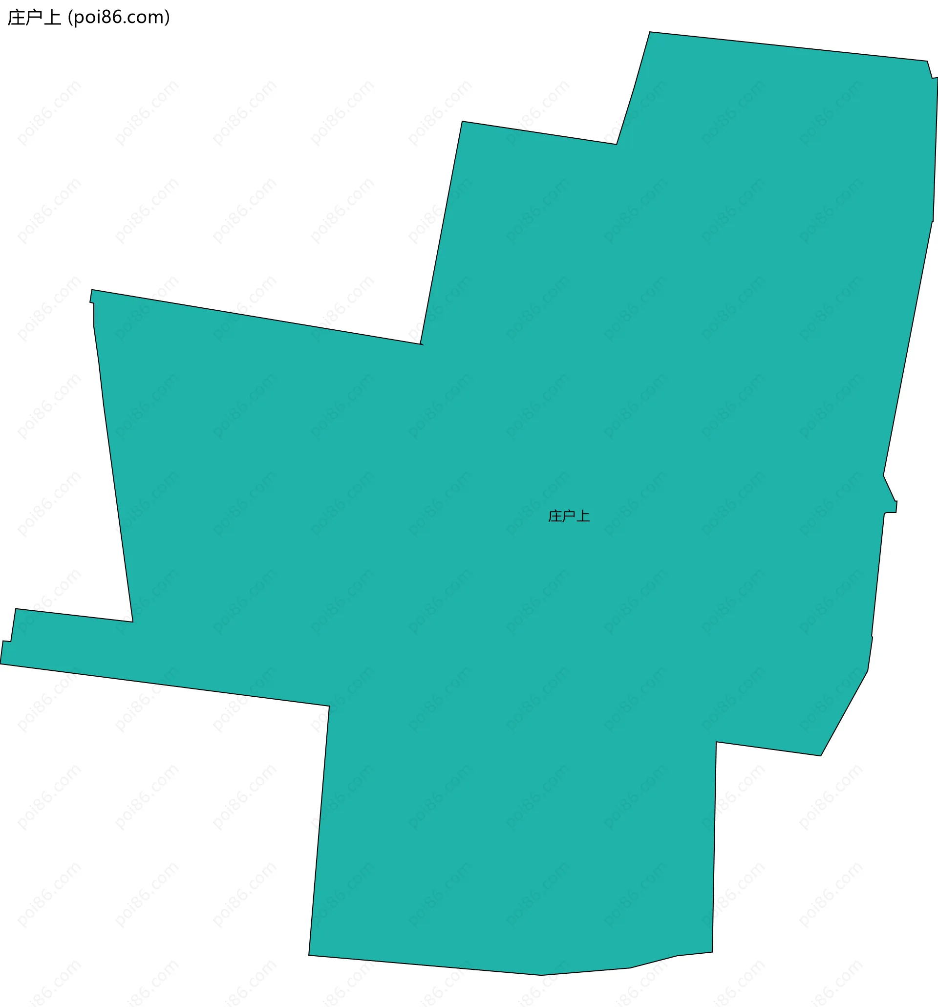 庄户上边界地图