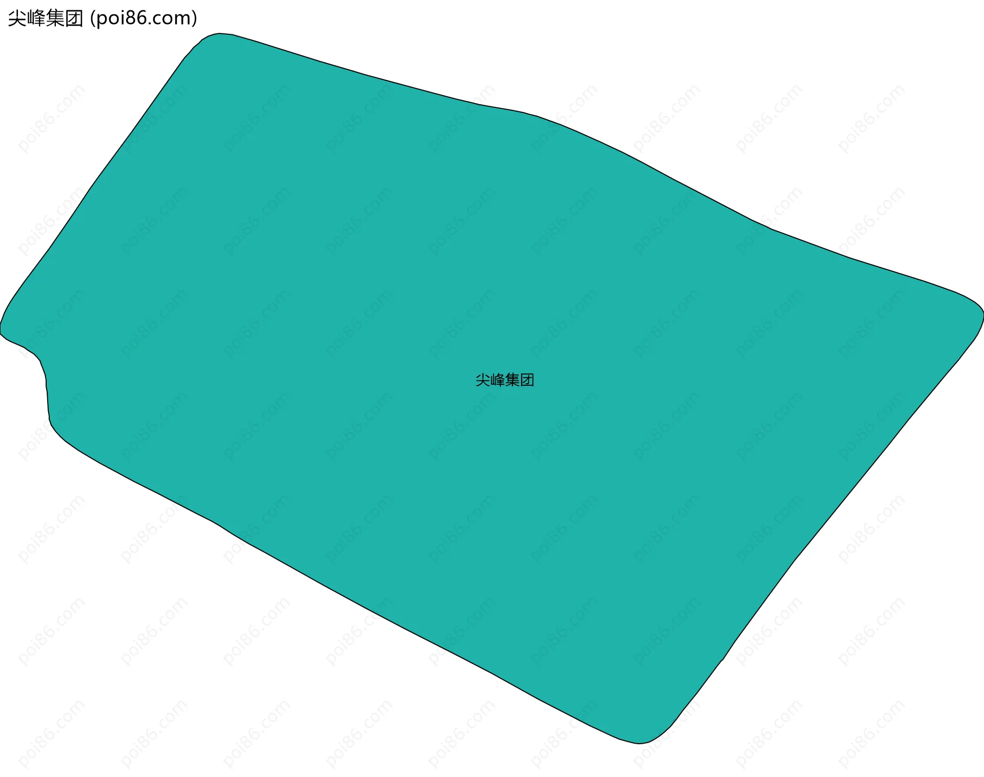 尖峰集团边界地图
