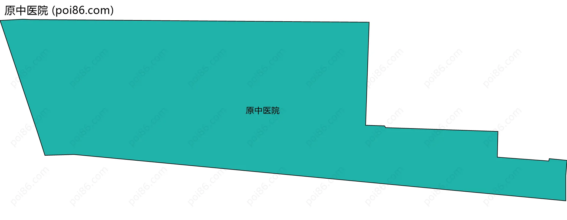 原中医院边界地图
