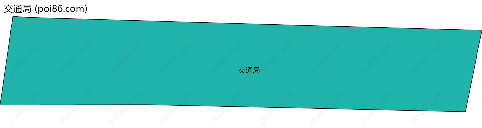 交通局边界地图