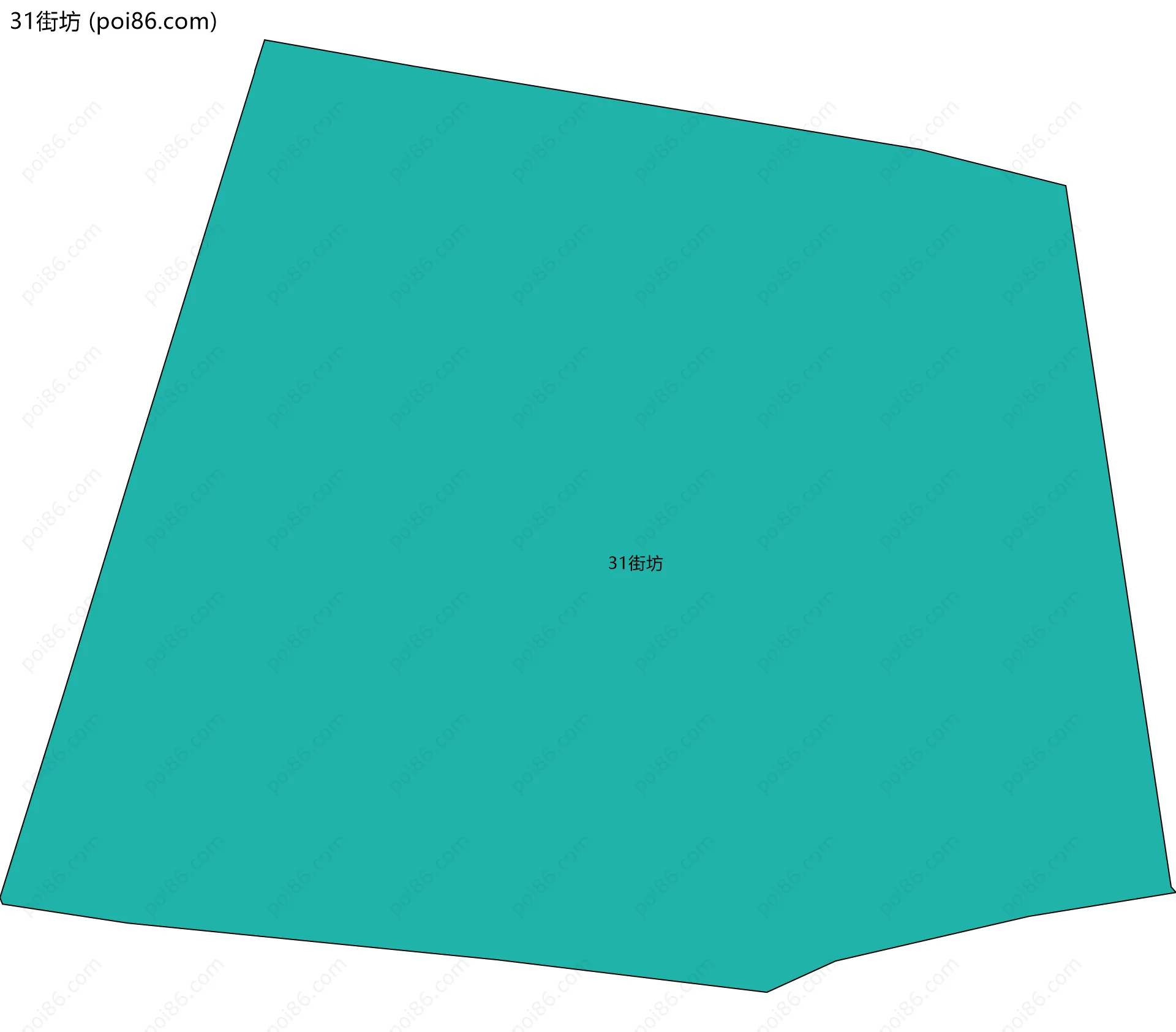 31街坊边界地图