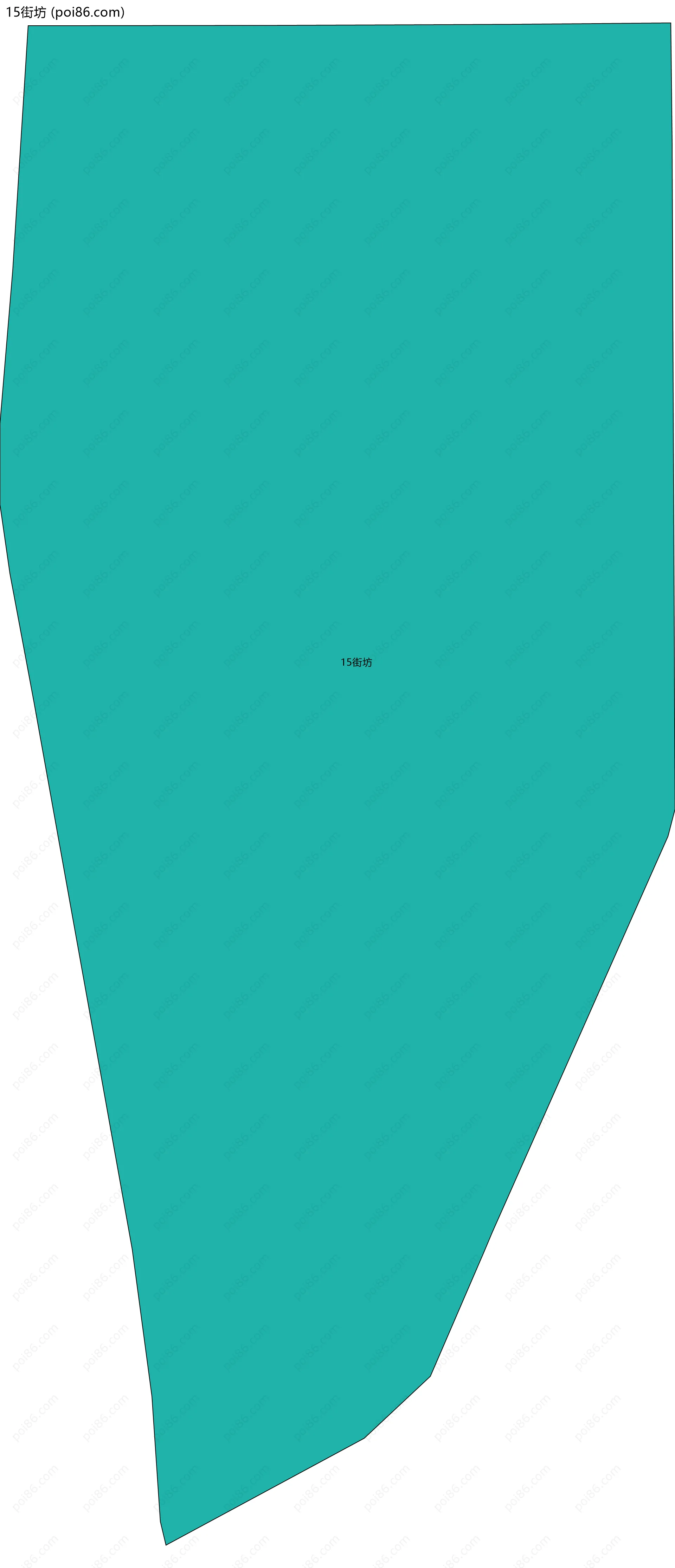 15街坊边界地图