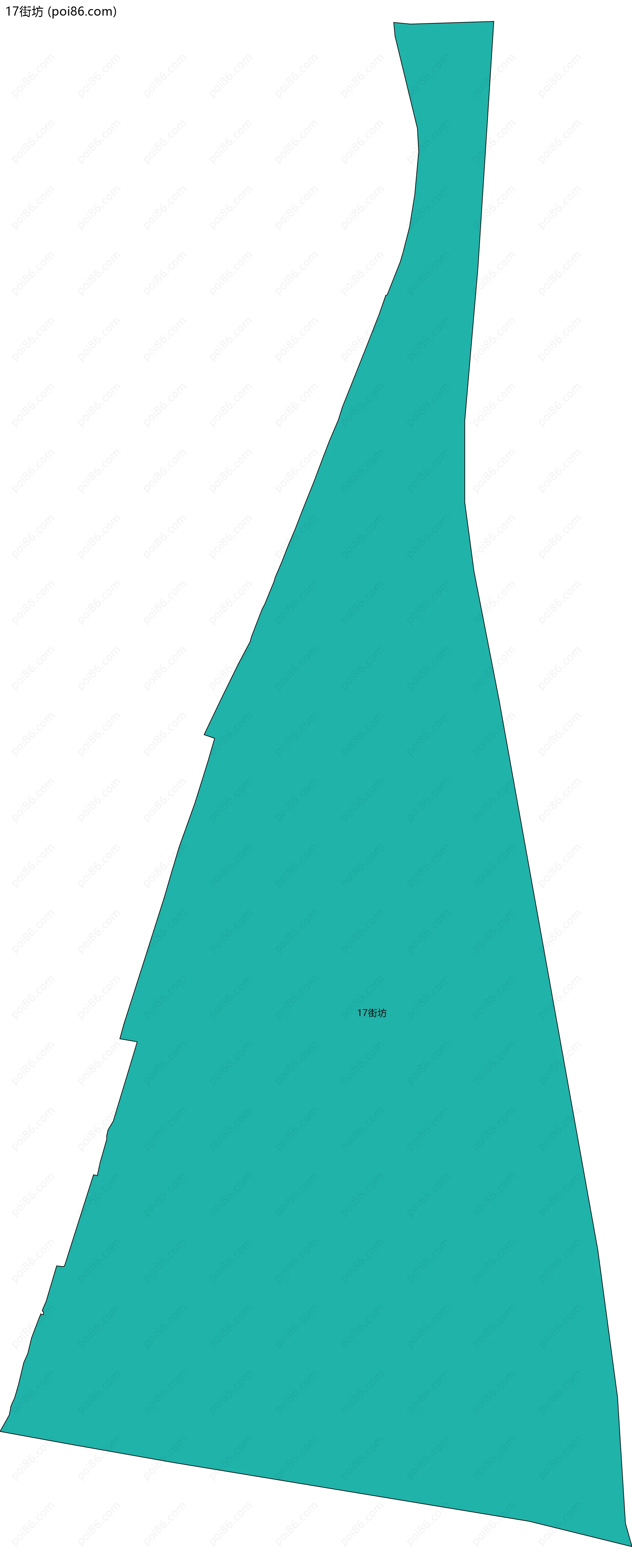 17街坊边界地图