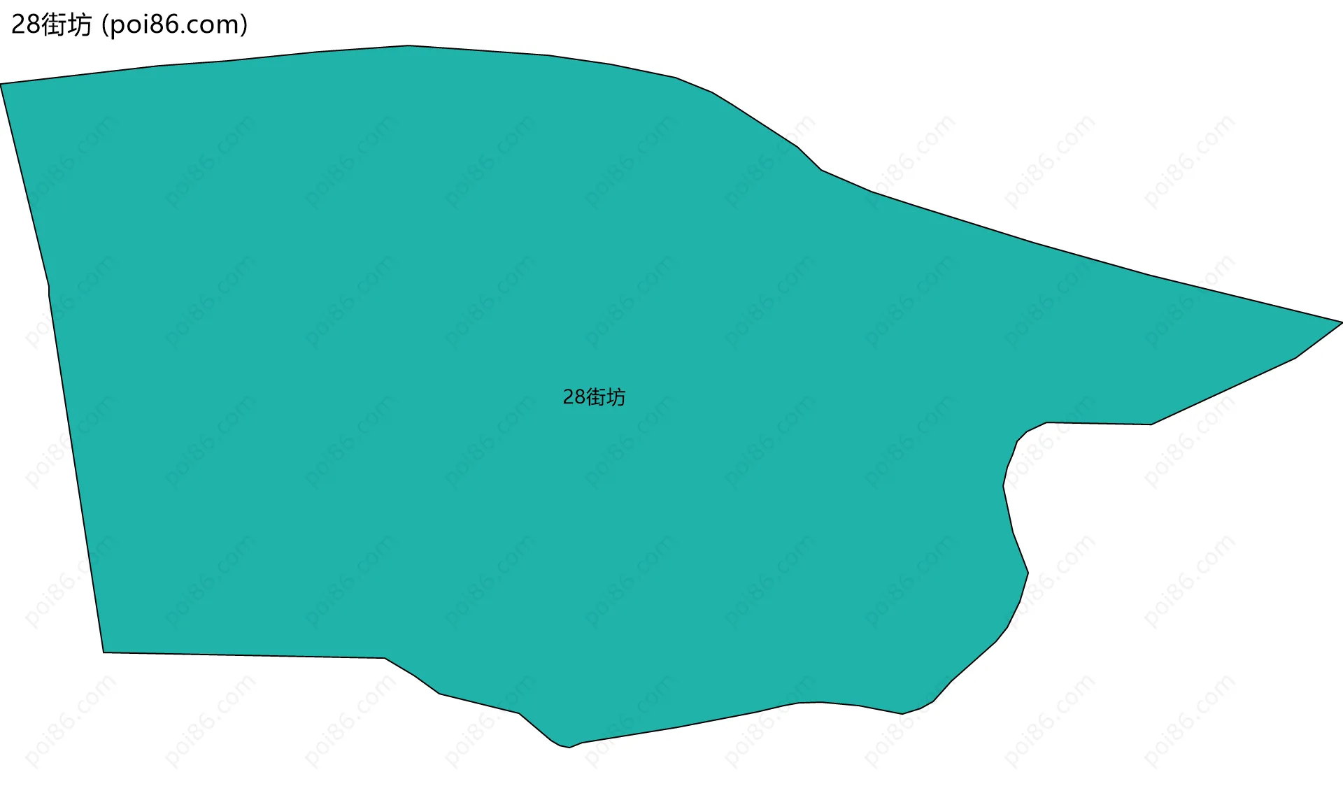 28街坊边界地图