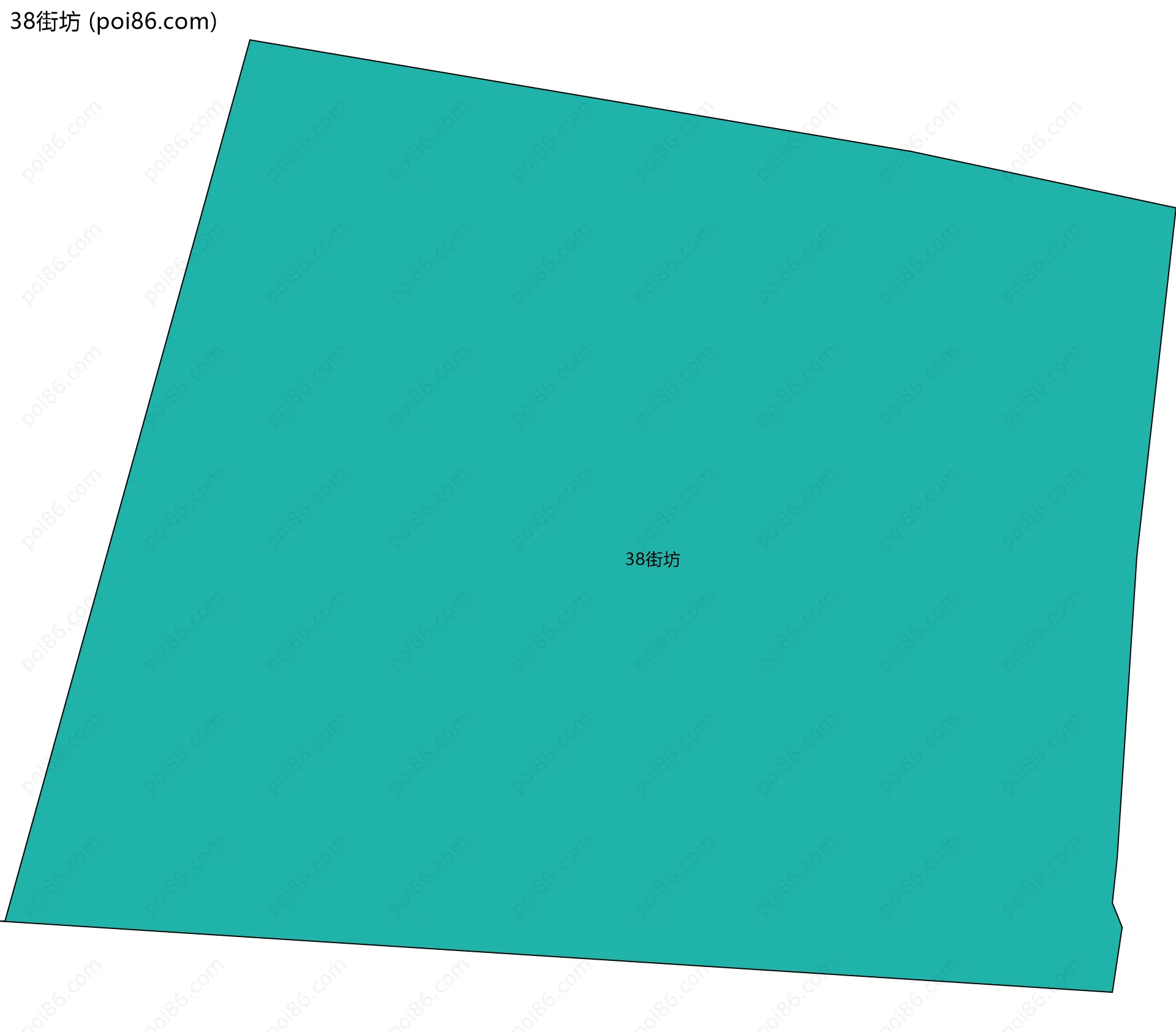38街坊边界地图