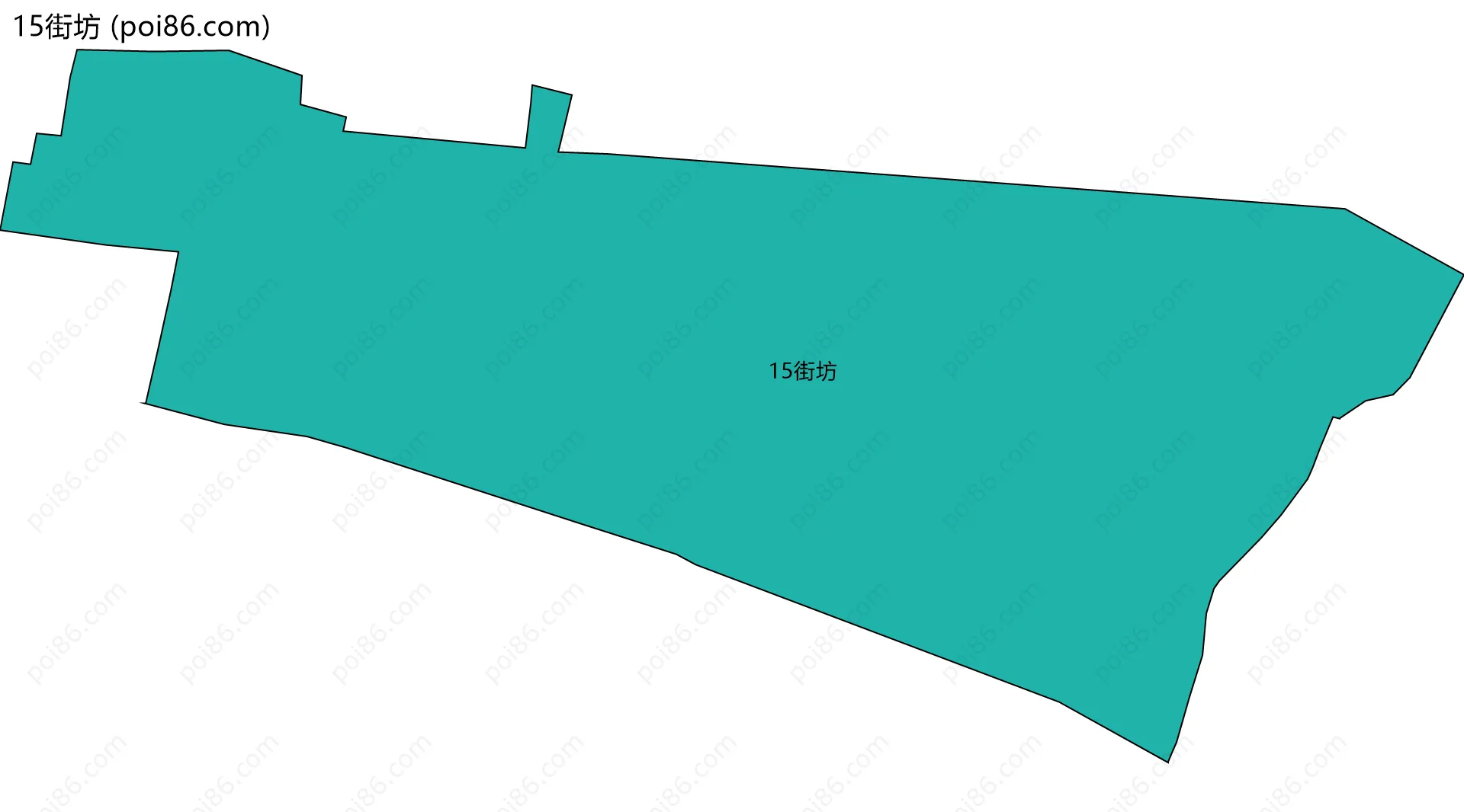 15街坊边界地图